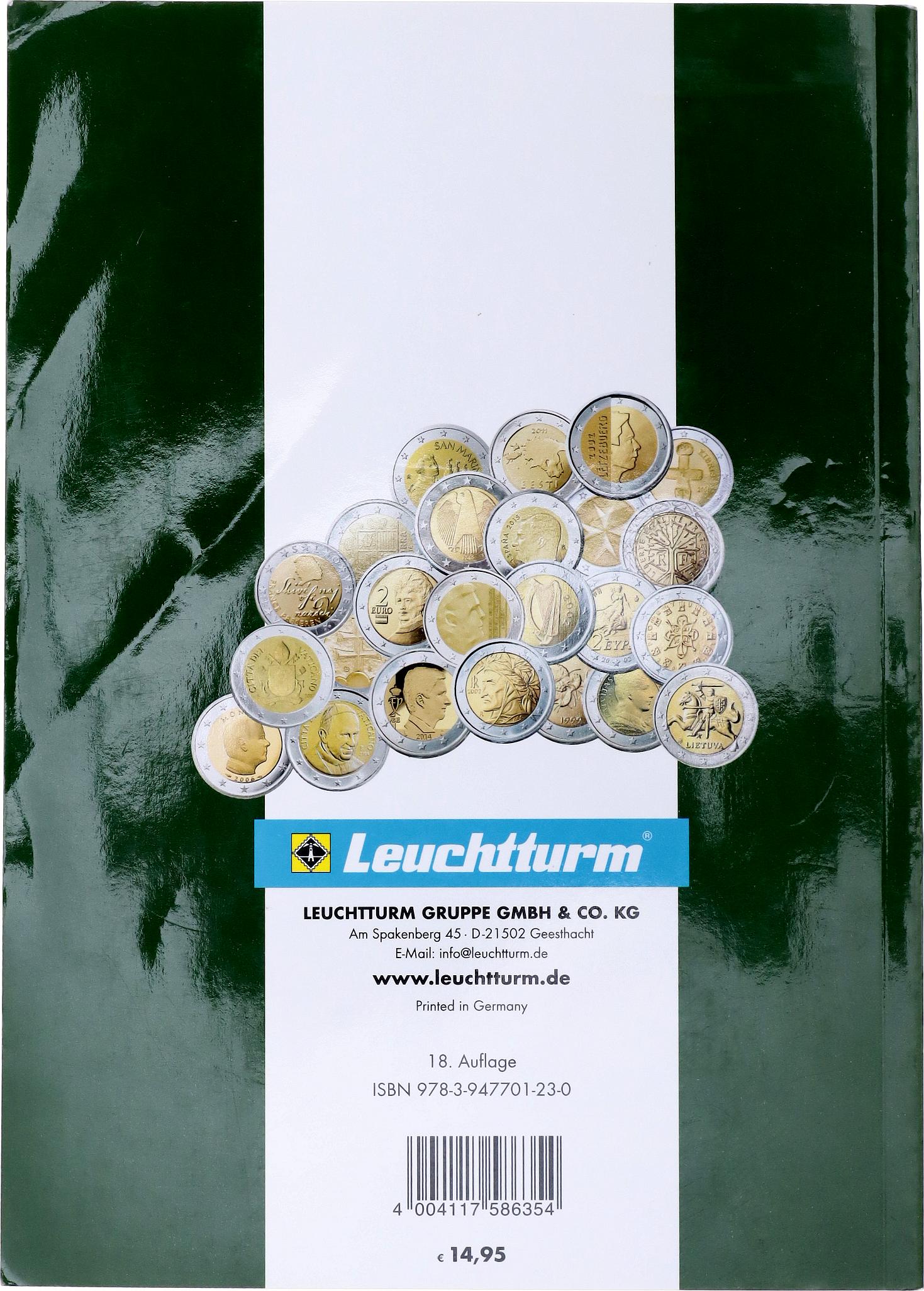 2867 - Europe "Euro Coins and Banknotes Catalogue" 2021