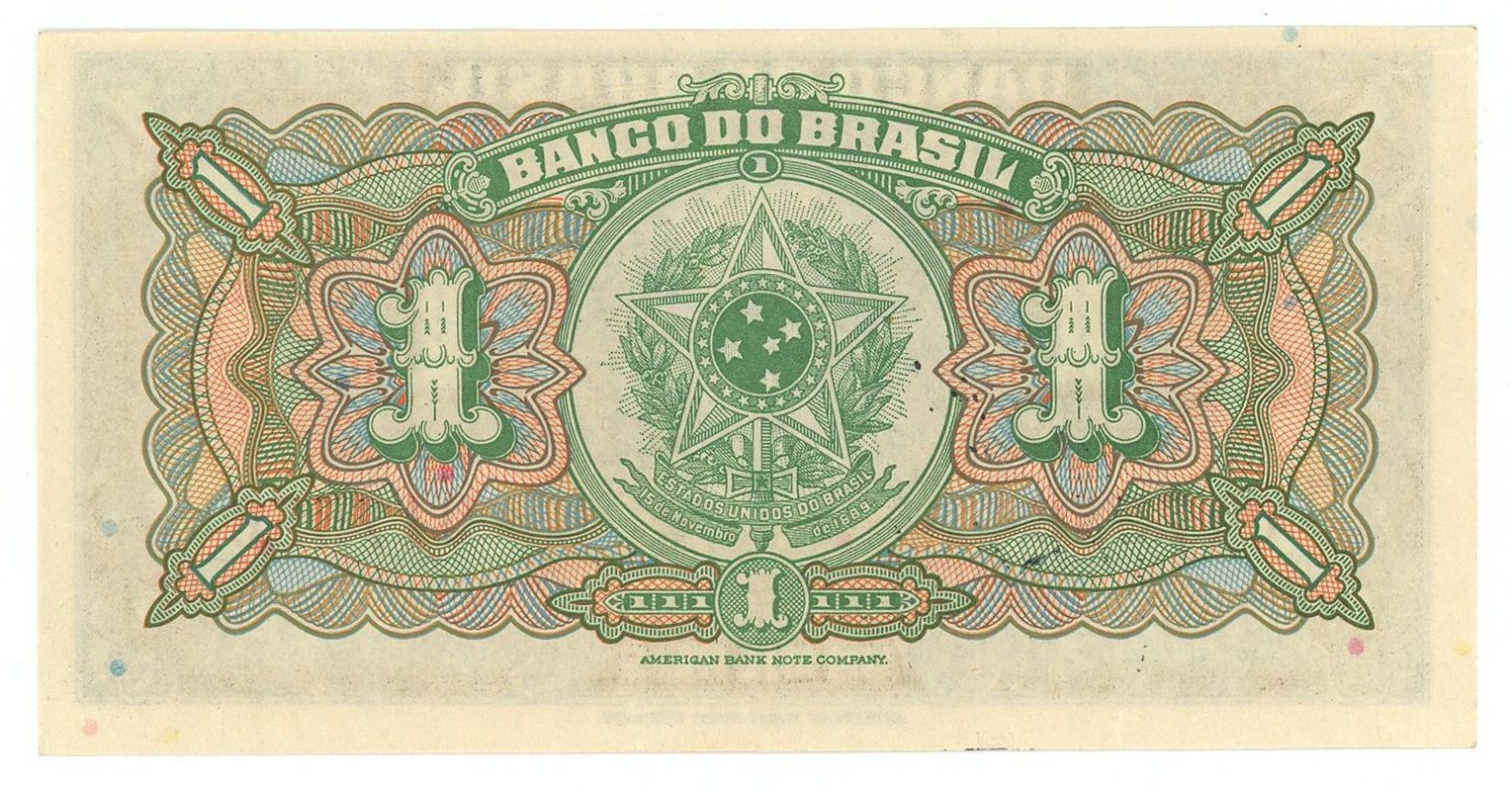 2589 - Brazil 1 Mil Reis 1944 (ND)