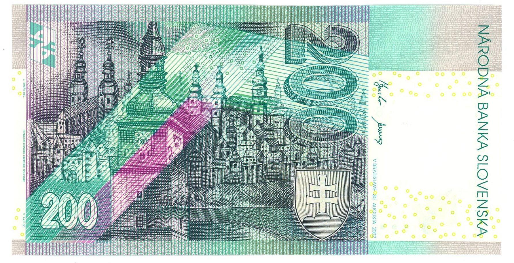 1424 - Slovakia 200 Korun 2002