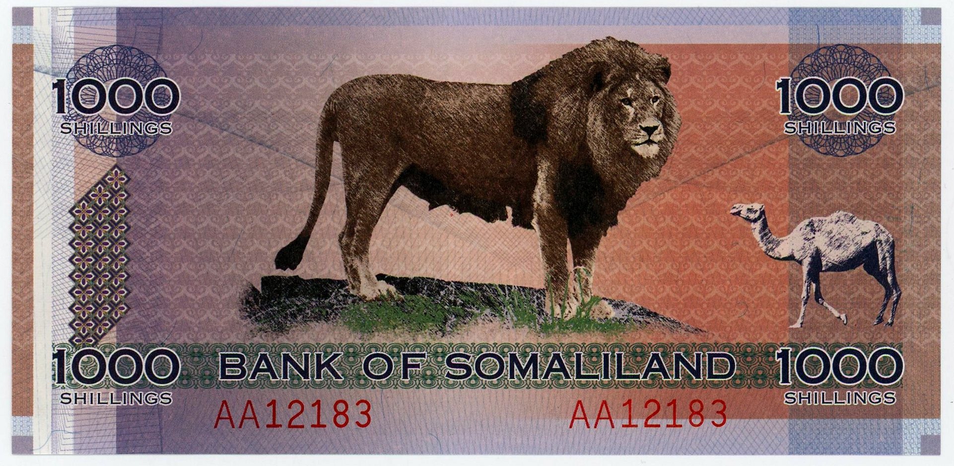 1089 - Somaliland 1000 Shillings 2006