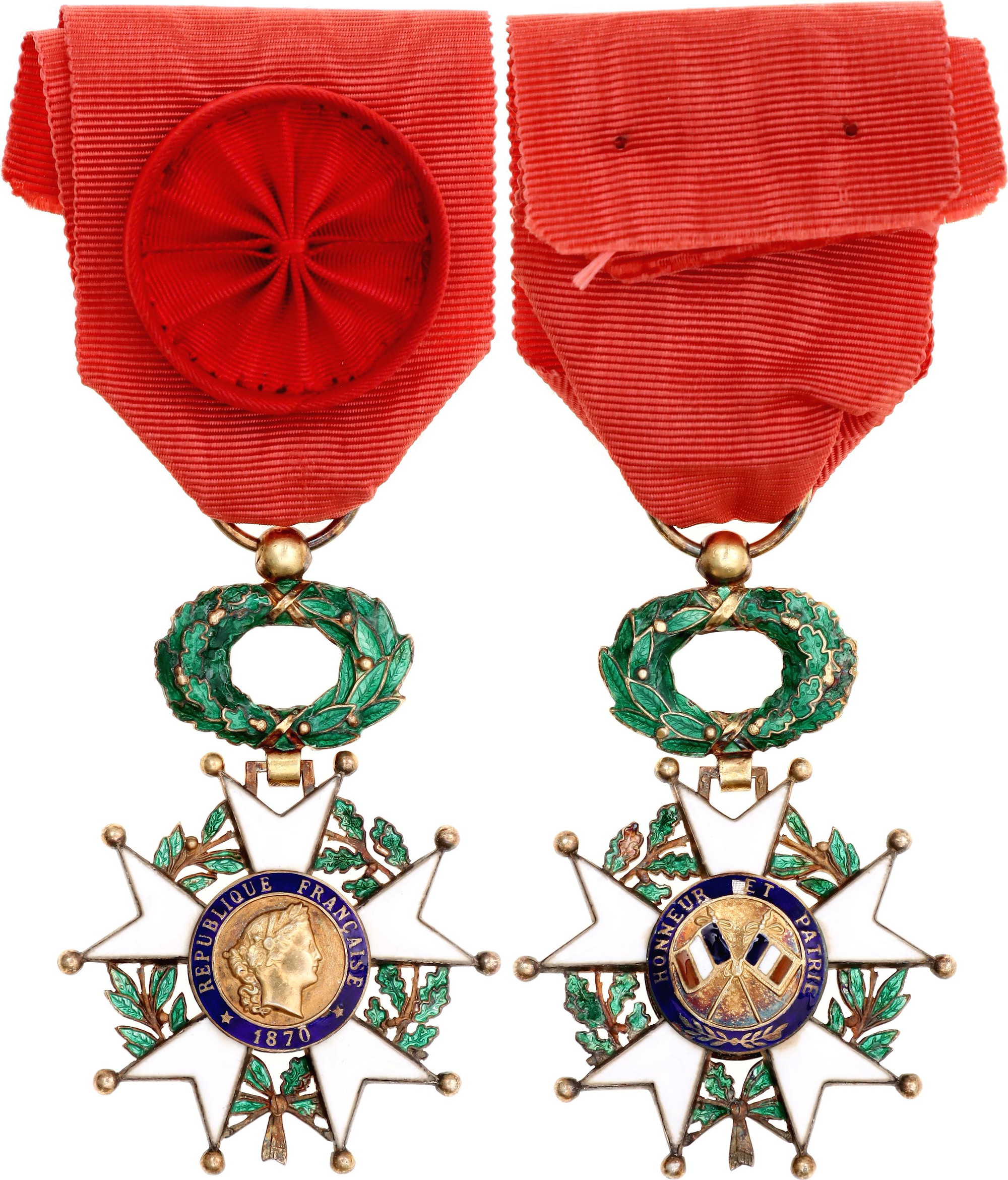 440 - France National Order of the Legion of Honor Officer Cross 1870