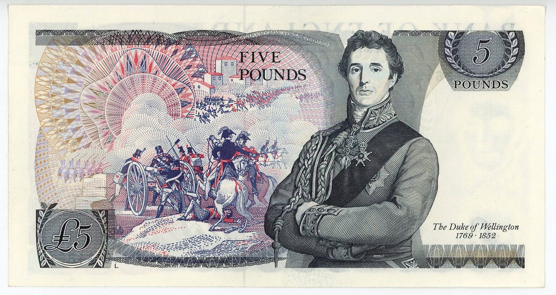 2414 - Great Britain 5 Pounds 1987 (1971- 1991) (ND)