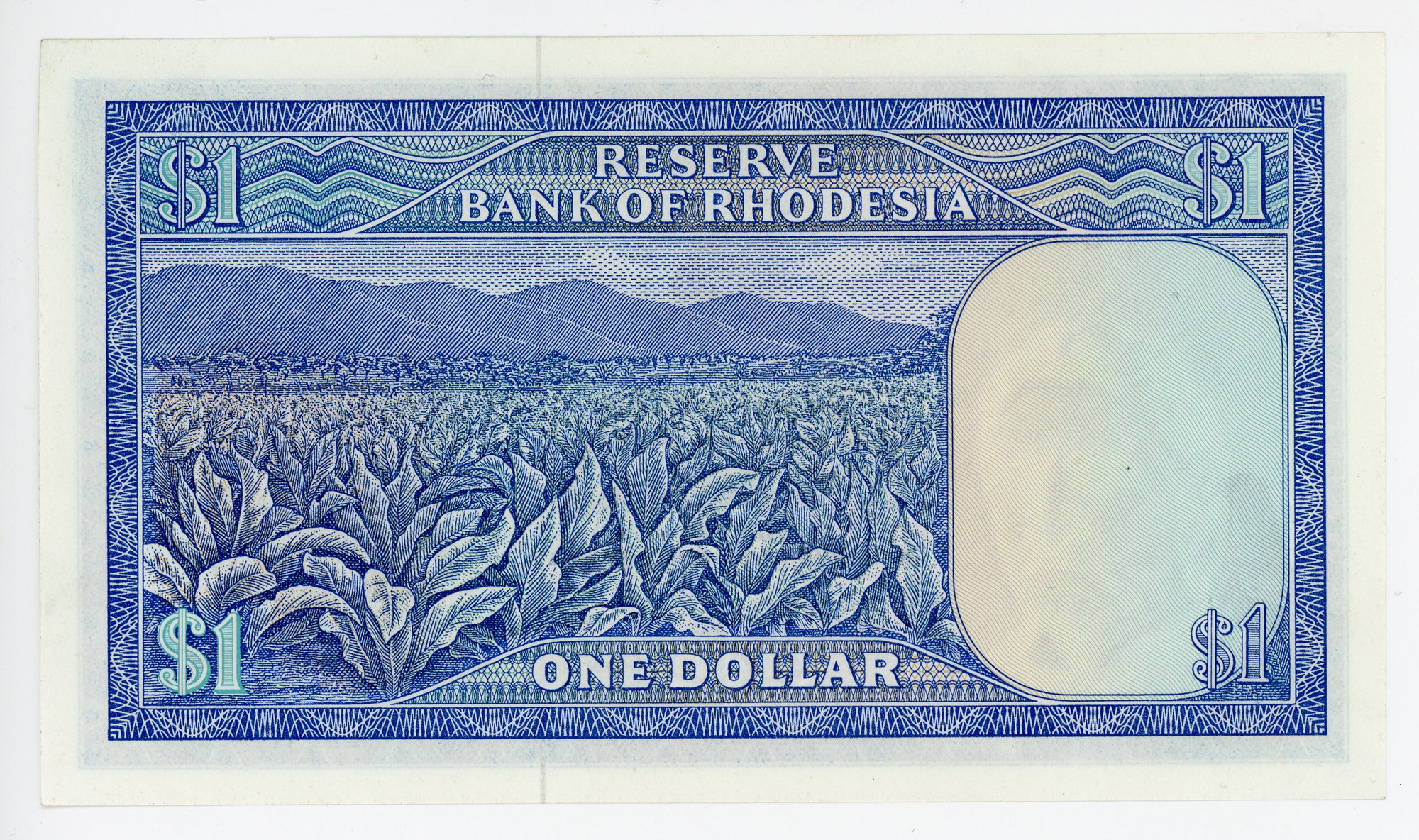 1207 - Rhodesia 1 Dollar 1978 Replacement