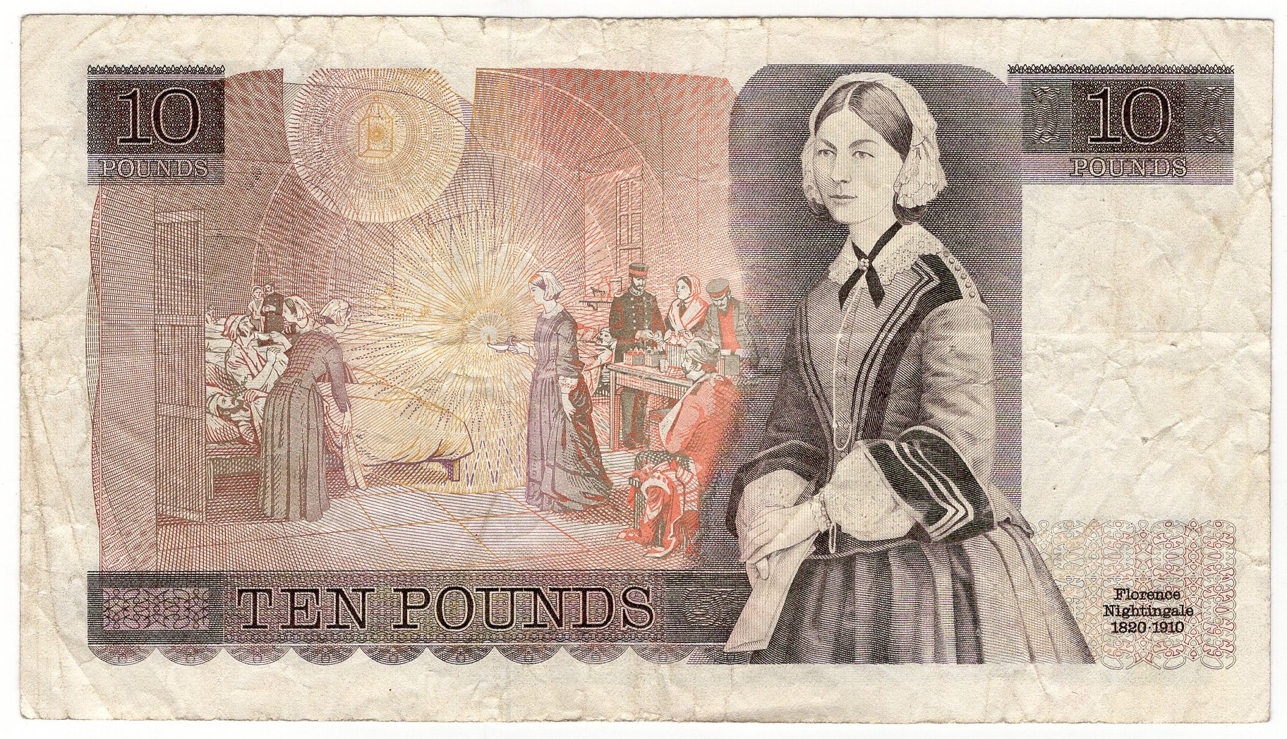 2386 - Great Britain 10 Pounds 1970 - 1975 (ND)