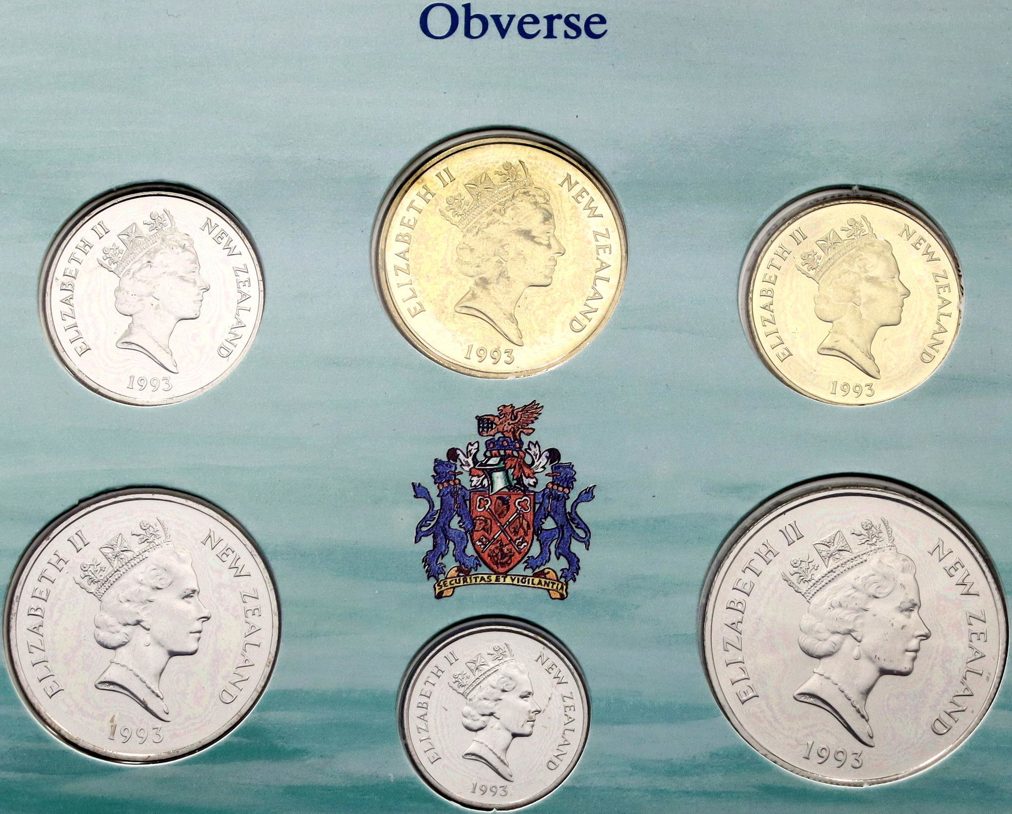 1578 - New Zealand Annual Coin Set 1993