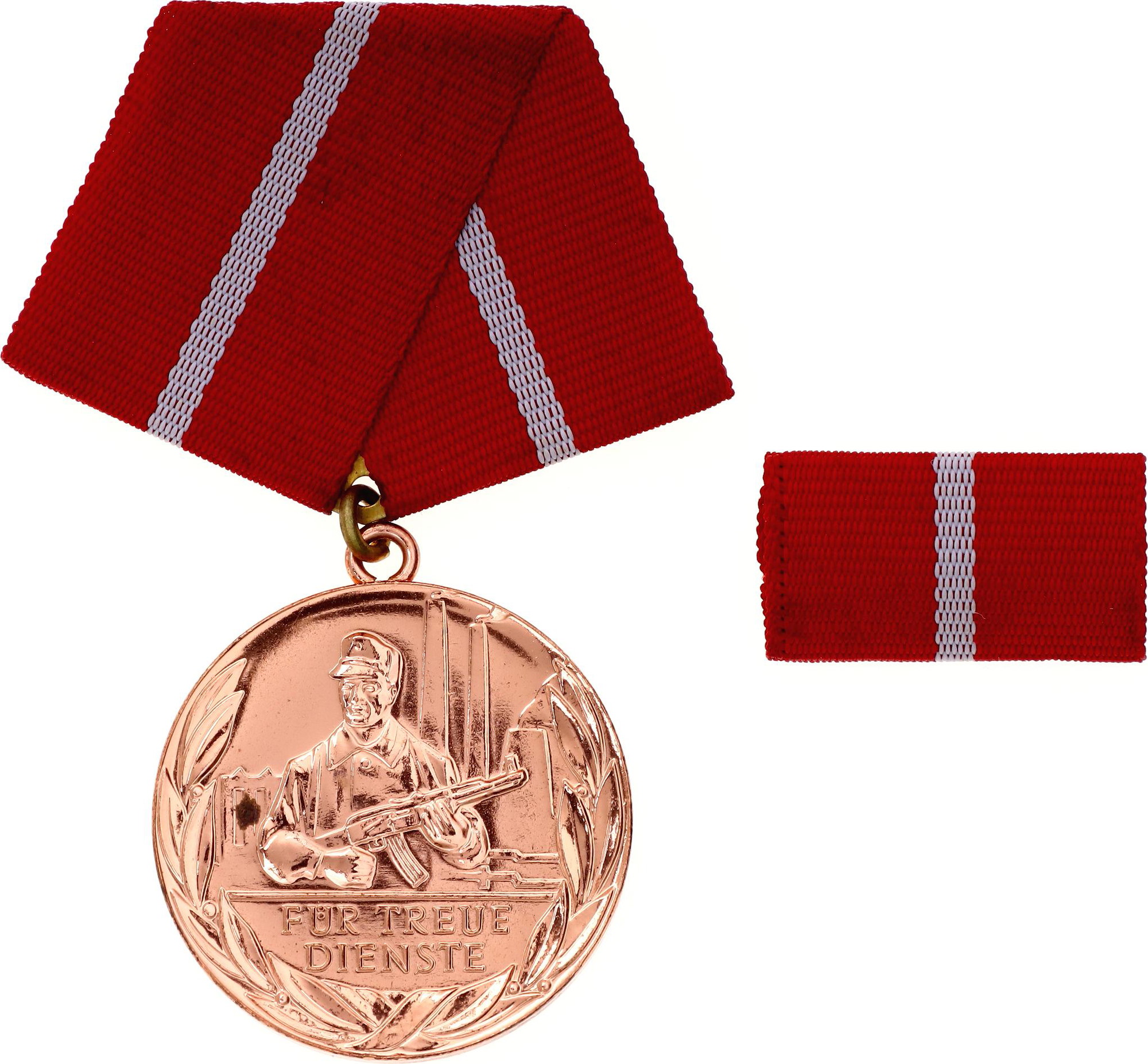 911 - Germany - DDR Medal for Faithful Service in Fighting Groups of the Working Class 5 Years Service 1950 - 1990
