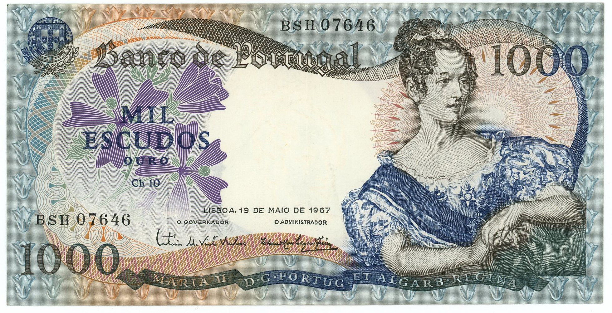 Portugal 1000 Escudos 1967 | Katz Auction