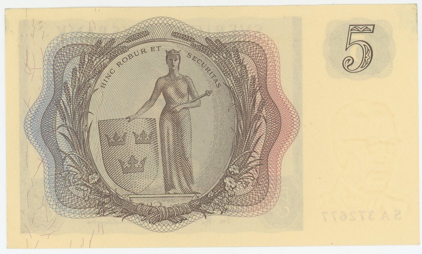 4167 - Sweden 5 Kronor 1961
