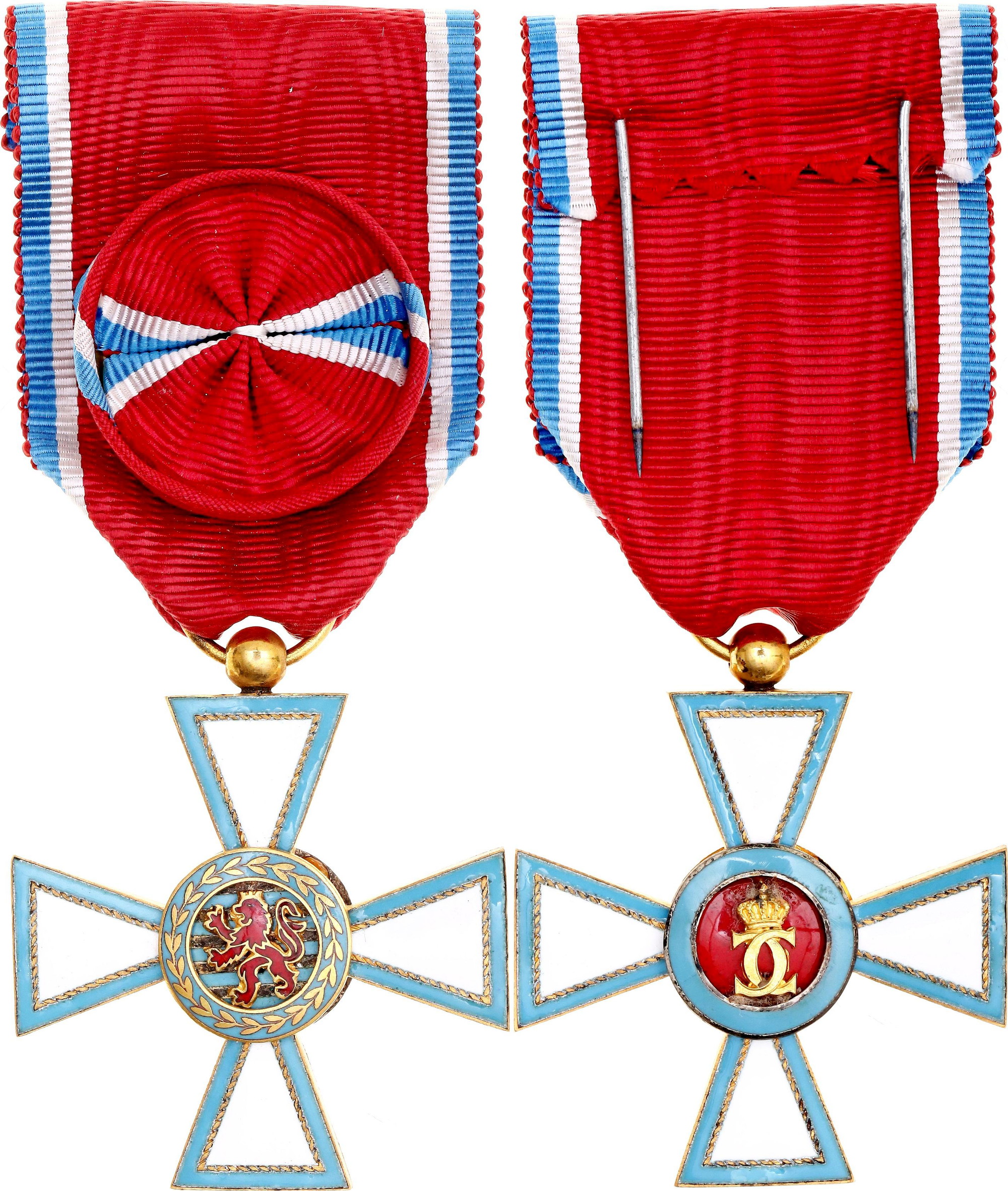 330 - Luxembourg Order of Merit of the Grand Duchy Officer Cross 1961