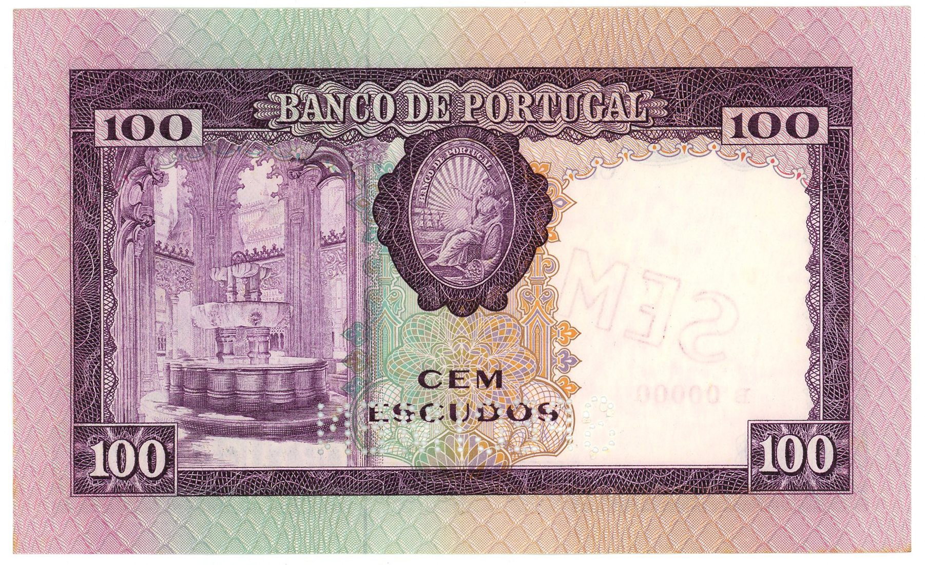 Portugal 100 Escudos 1961 Specimen | Katz Auction