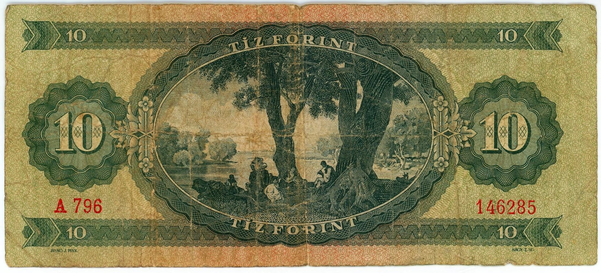 1770 - Hungary 10 Forint 1949