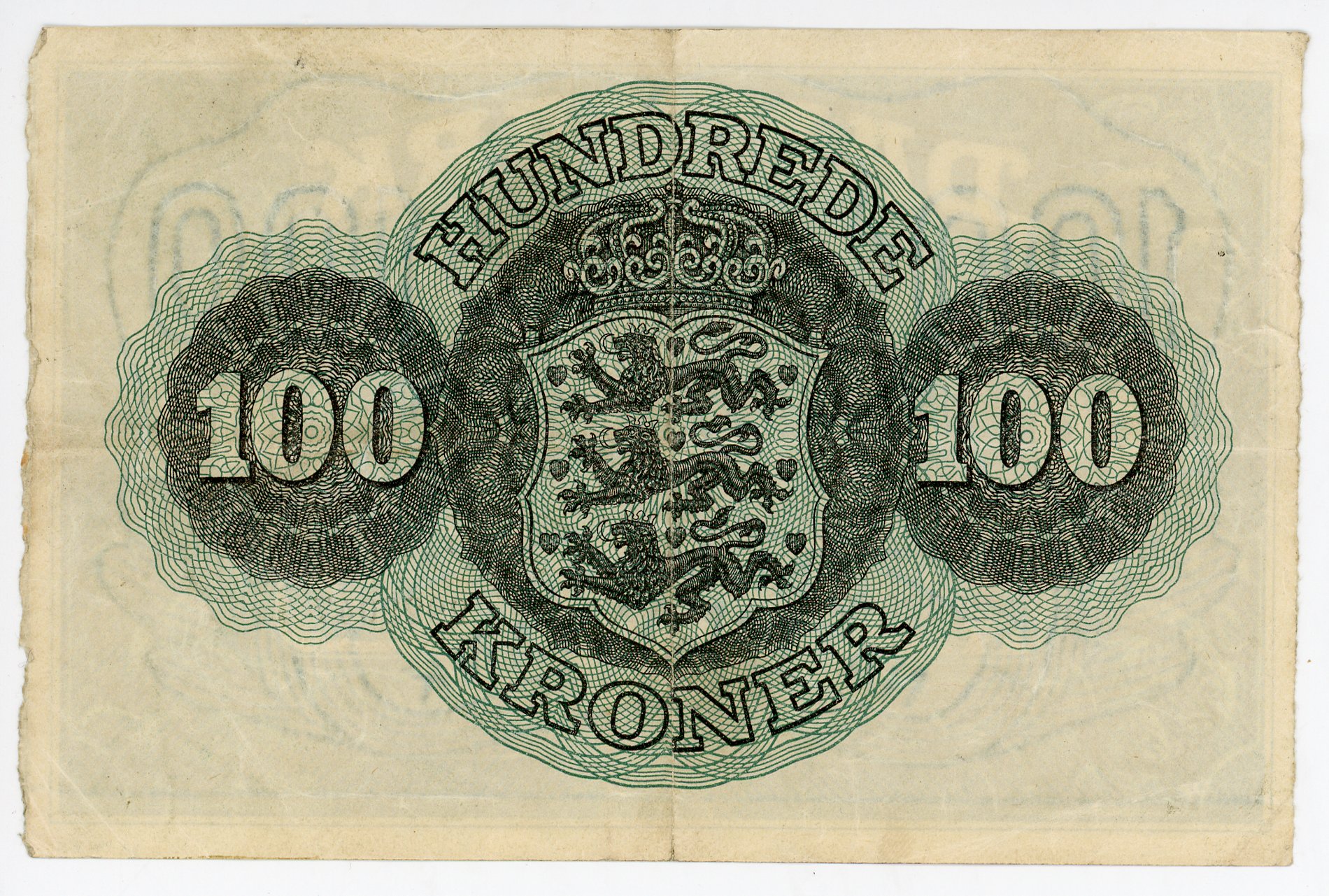 1495 - Denmark 100 Kroner 1944