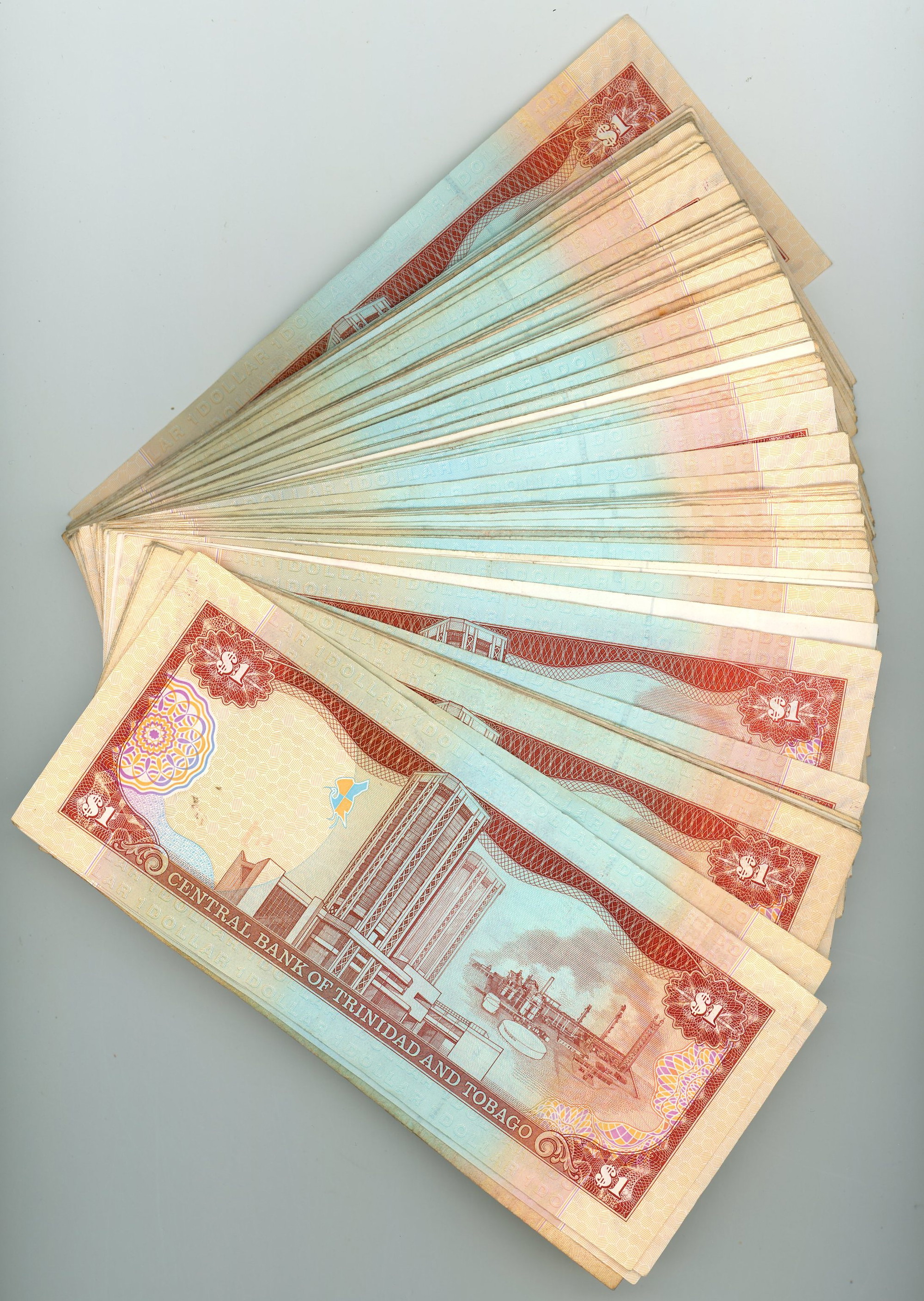 2483 - Trinidad & Tobago 100 x 1 Dollar 2006 Bundle