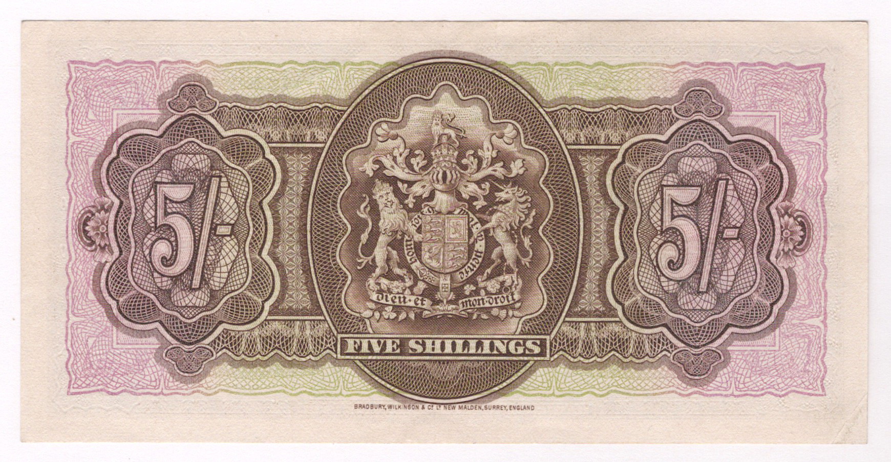 最安 読み方 1937 Shillings 5 Bermuda | Auction Katz コレクション