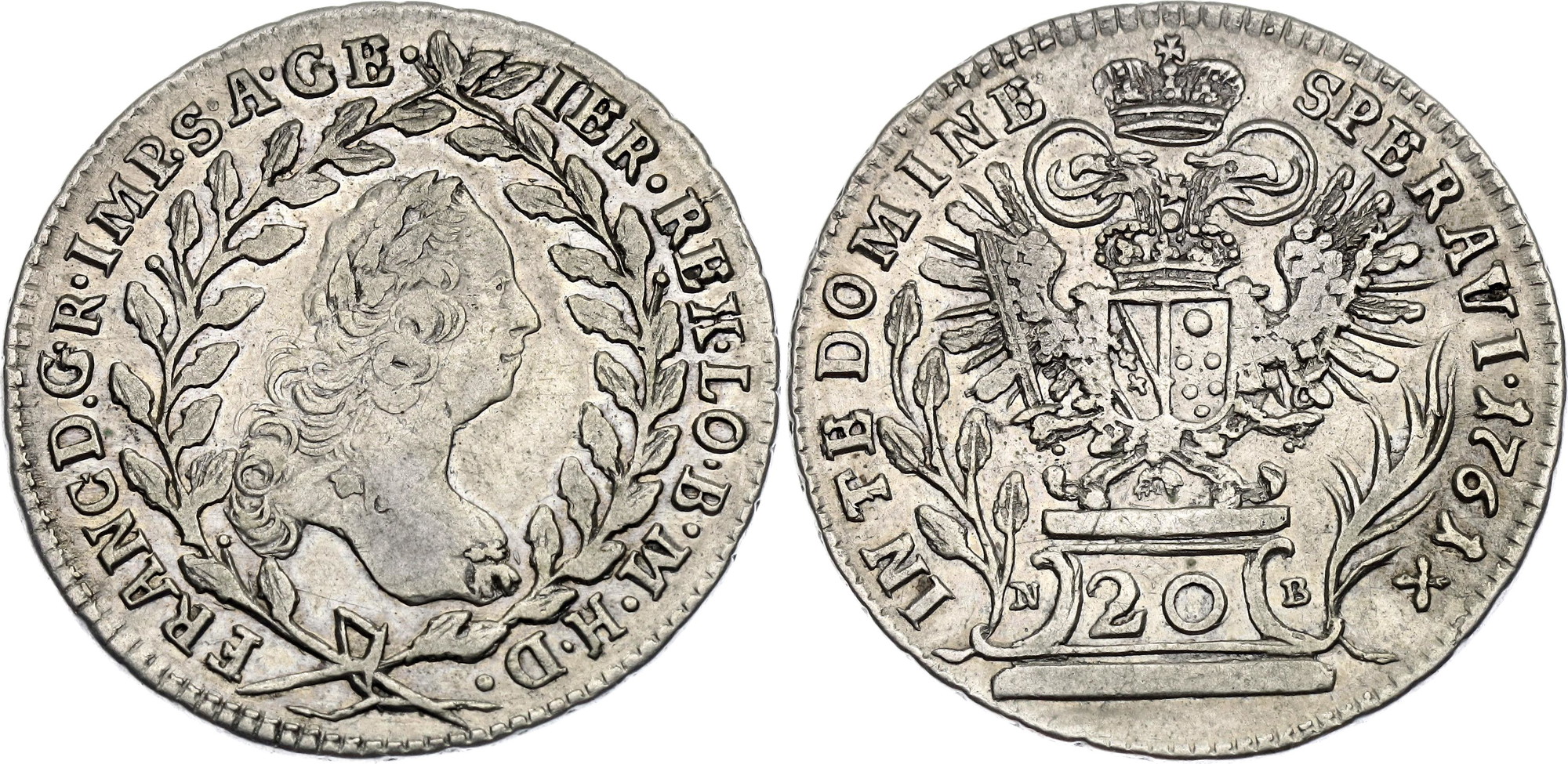 Austria 20 Kreuzer 1832 M | Katz Auction