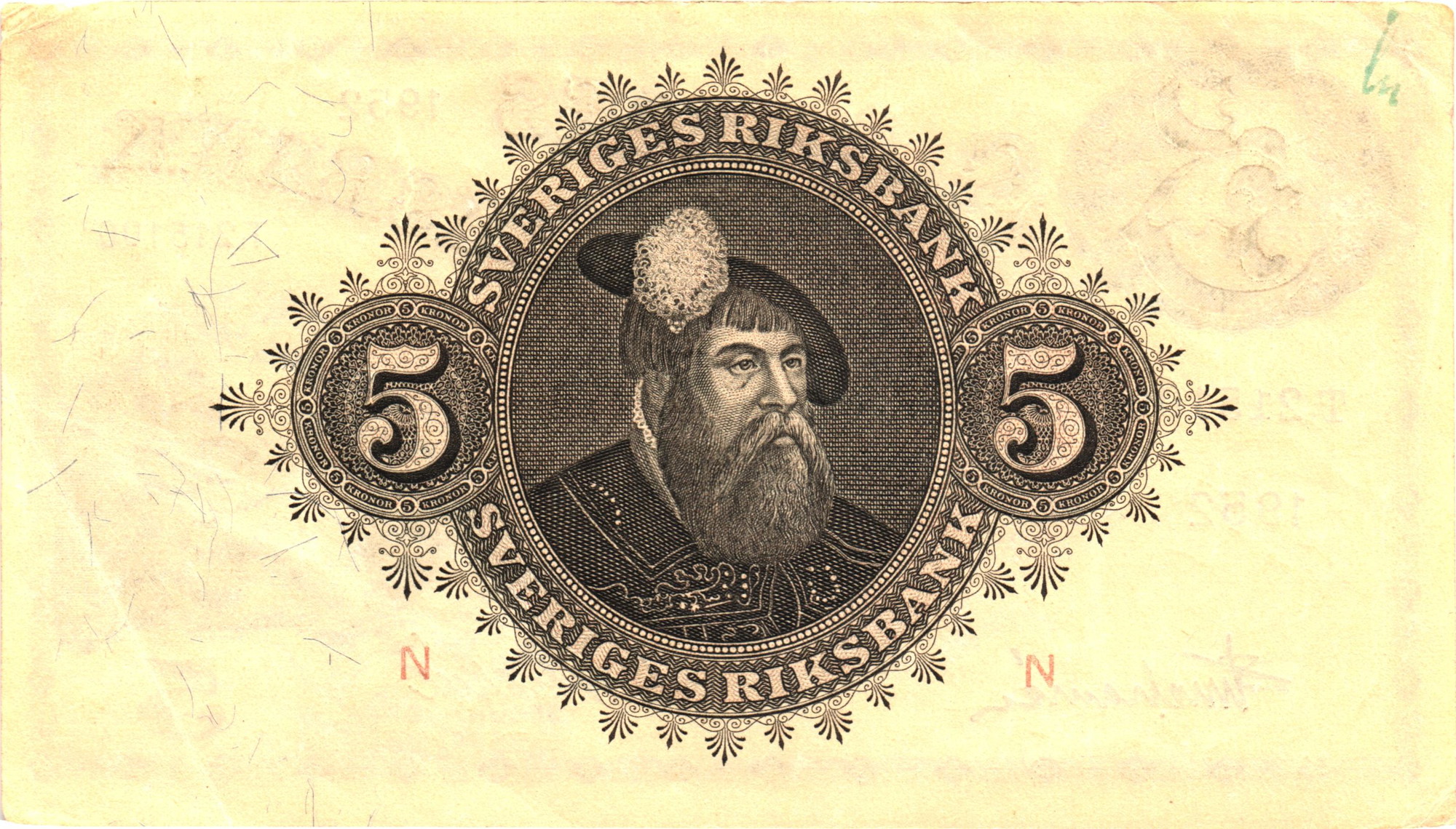 2069 - Sweden 5 Kronor 1952