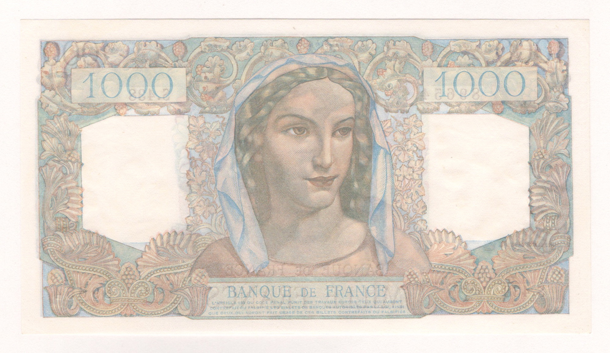 1657 - France 1000 Francs 1948