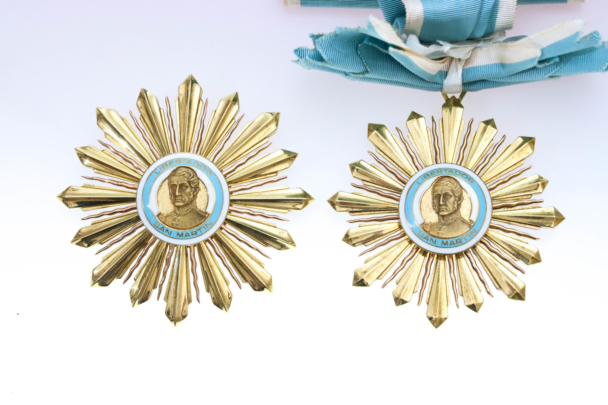 506 - Argentina Order of the Liberator San Martin Grand Cross Set 1943 R4