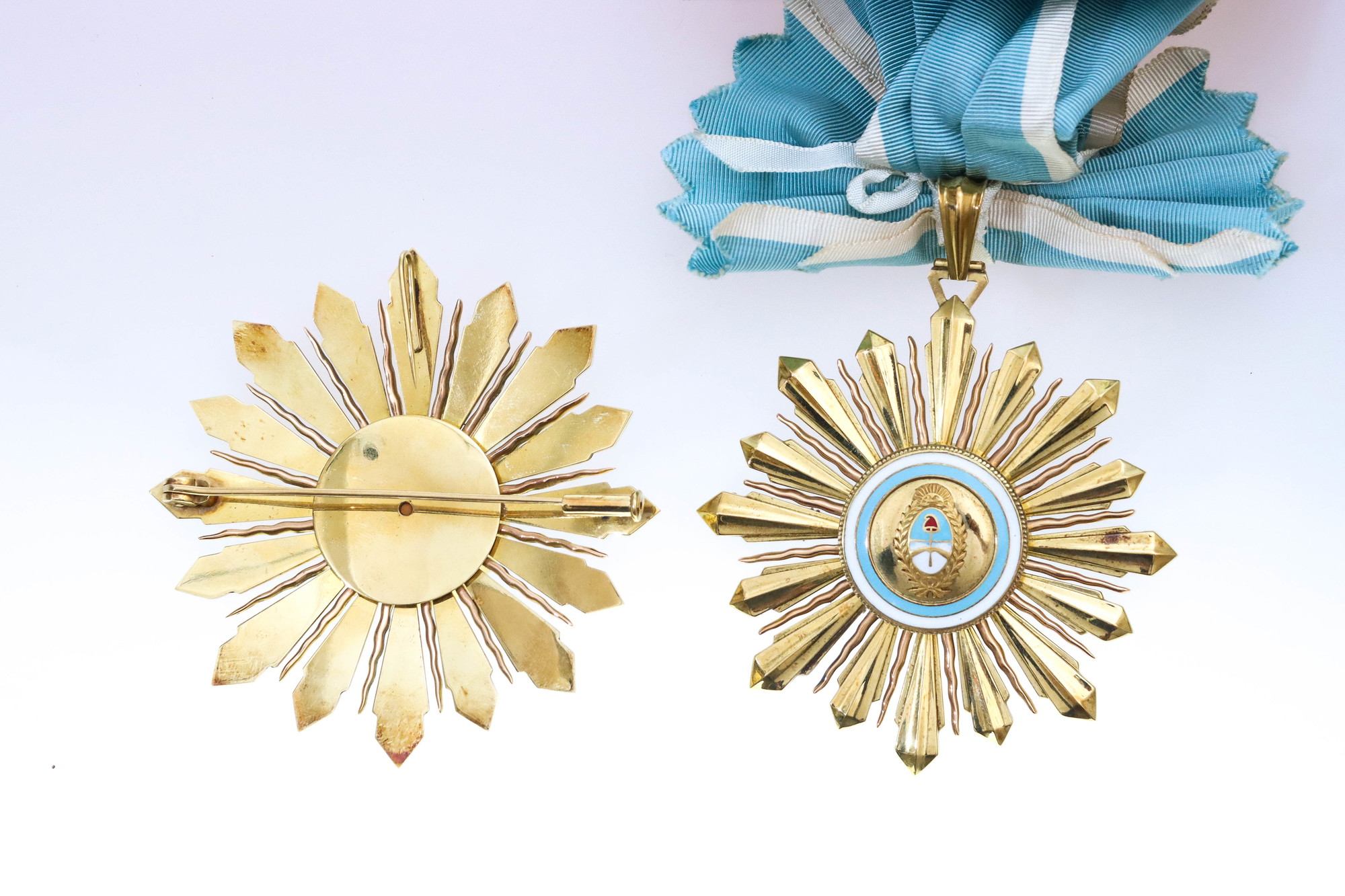 506 - Argentina Order of the Liberator San Martin Grand Cross Set 1943 R4