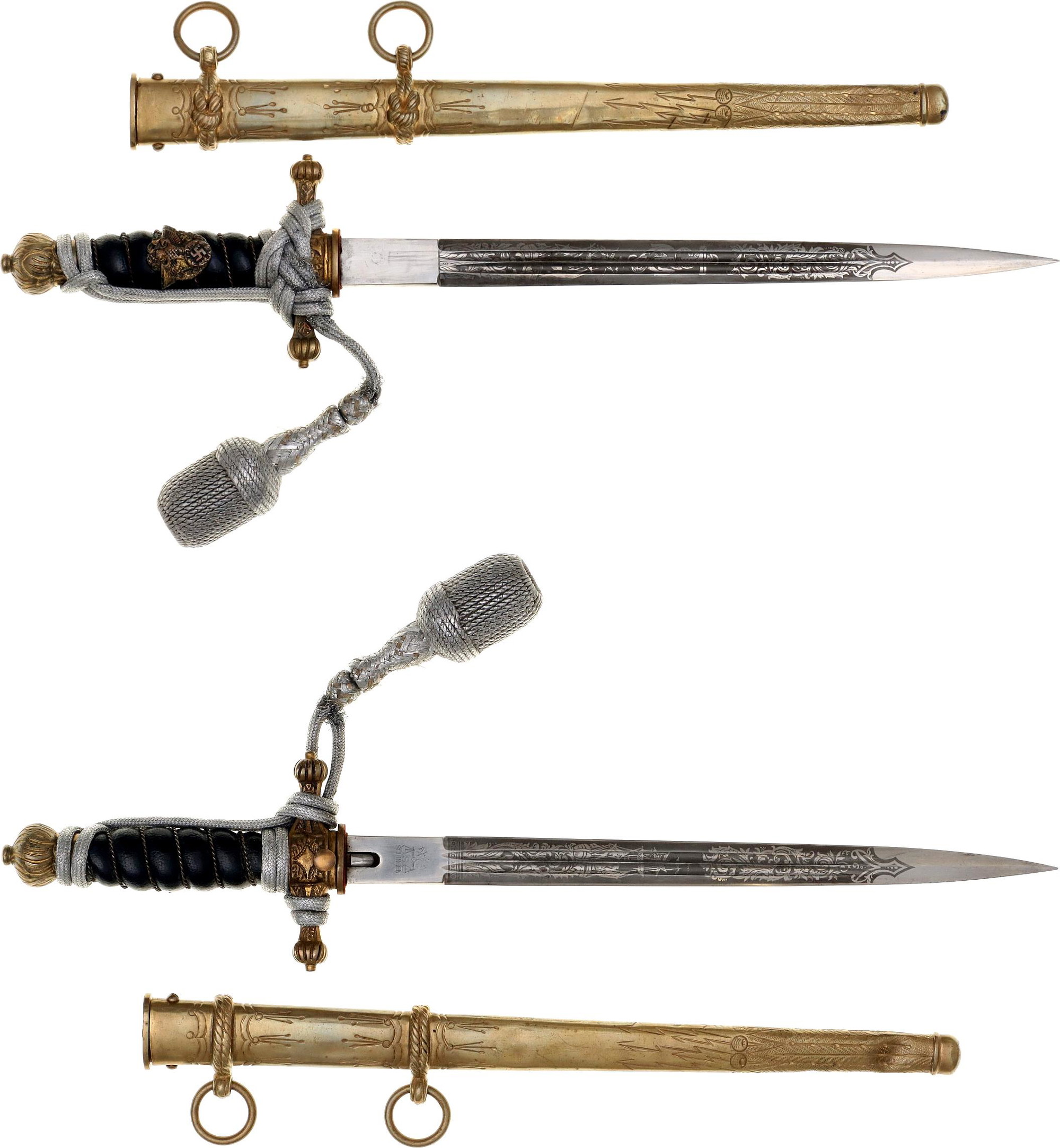 429 - Germany - Third Reich Water Police Officer's Dagger 1938