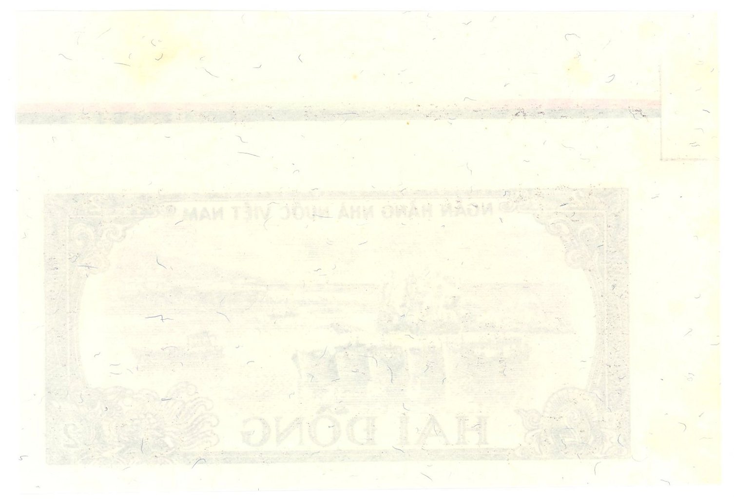 3148 - Vietnam 2 Dong 1980 Proof Back Side
