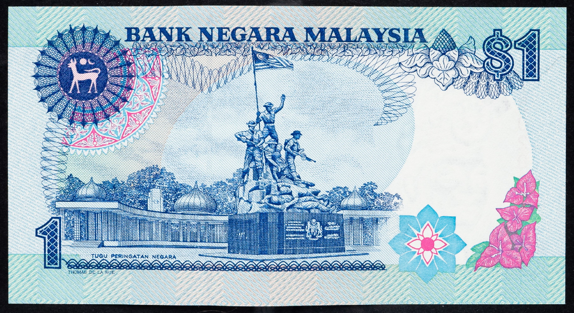 3046 - Malaysia 1 Ringgit 1981 - 1983 (ND)