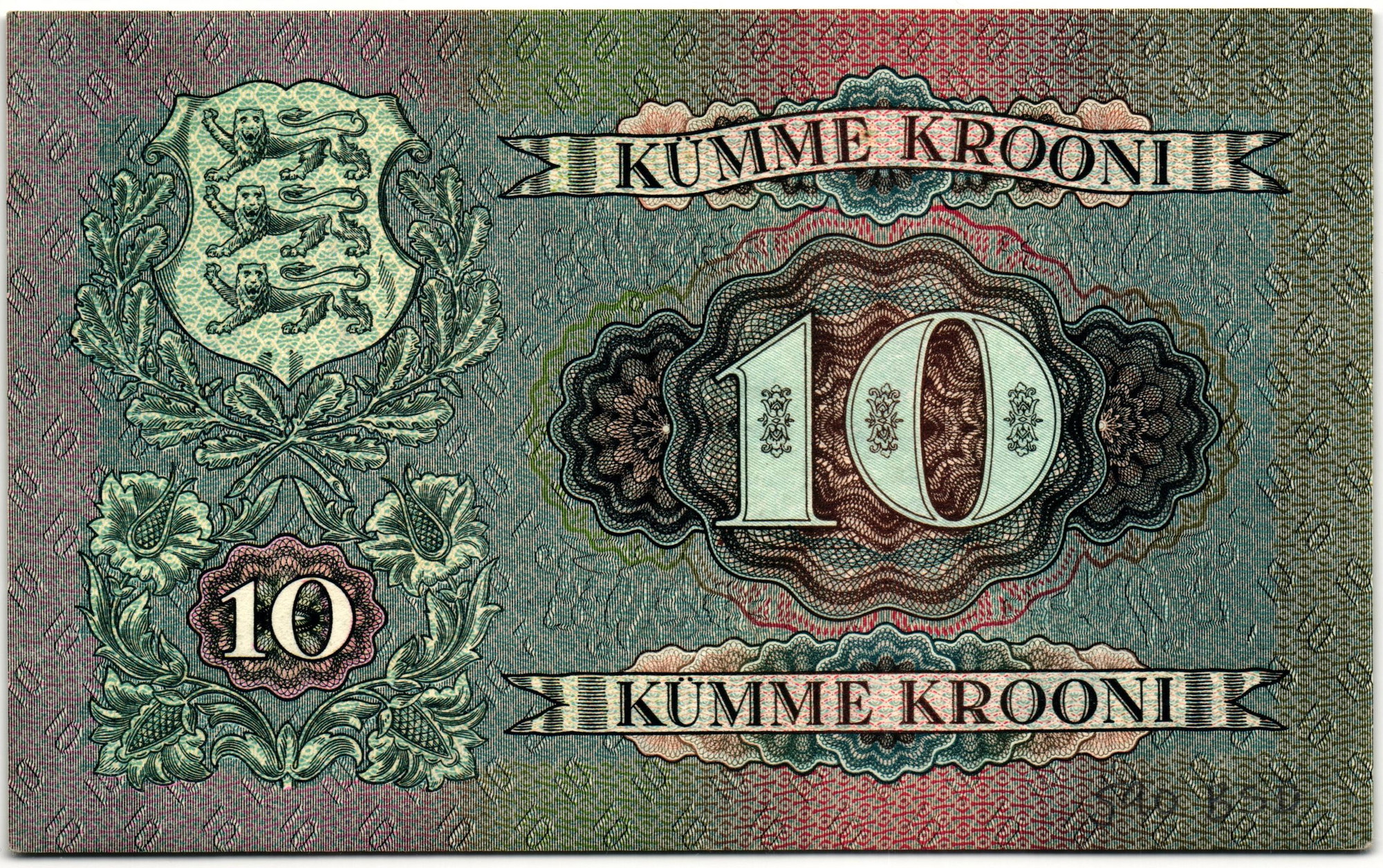 2098 - Estonia 10 Krooni 1937