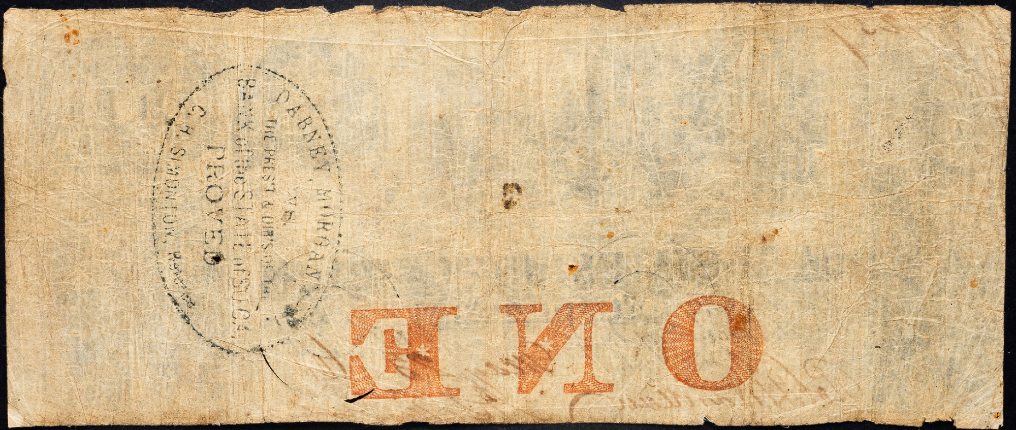 1249 - United States South Carolina Charleston Bank State South Carolina 1 Dollar 1861