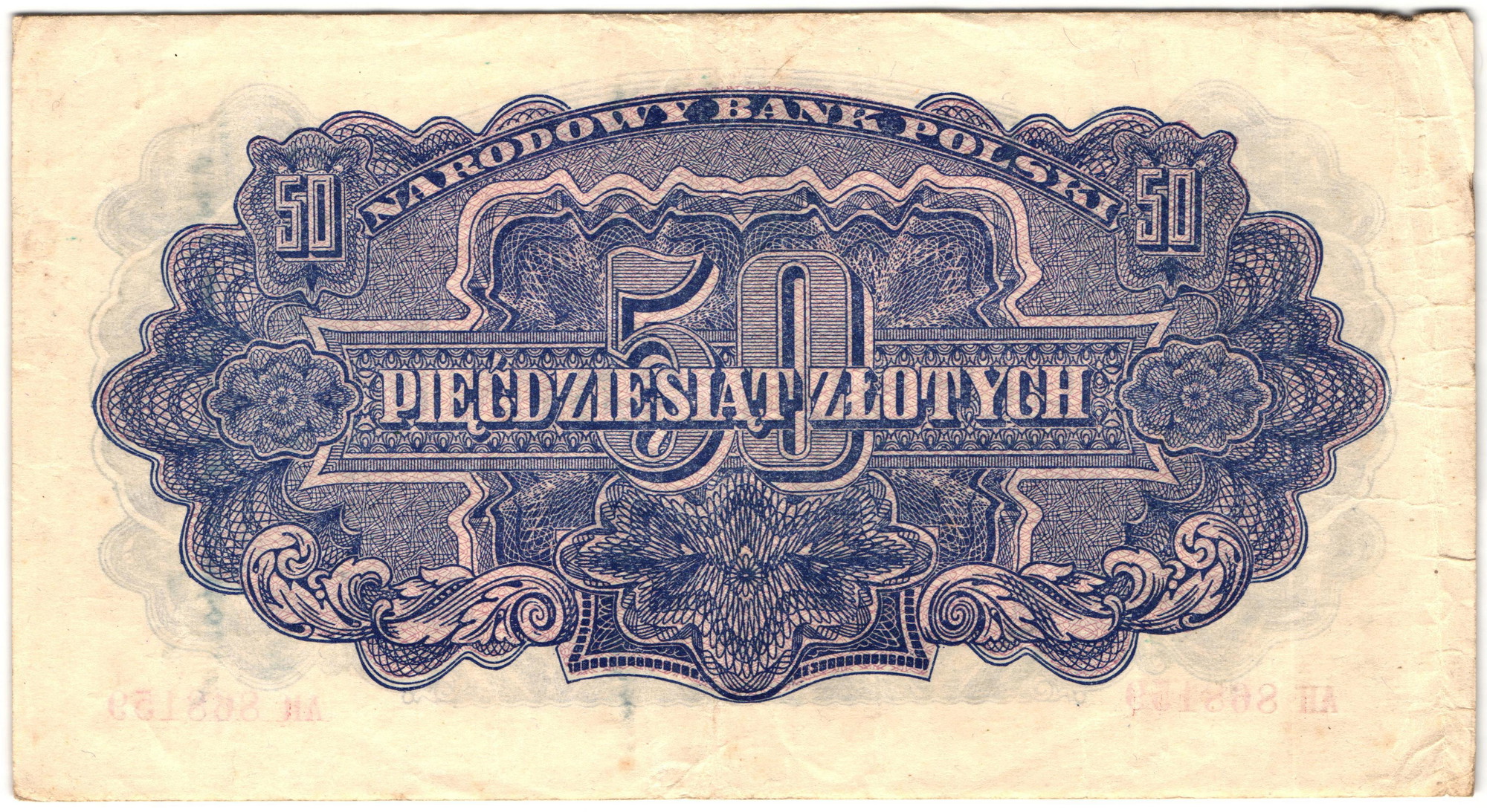 1864 - Poland 50 Zlotych 1944