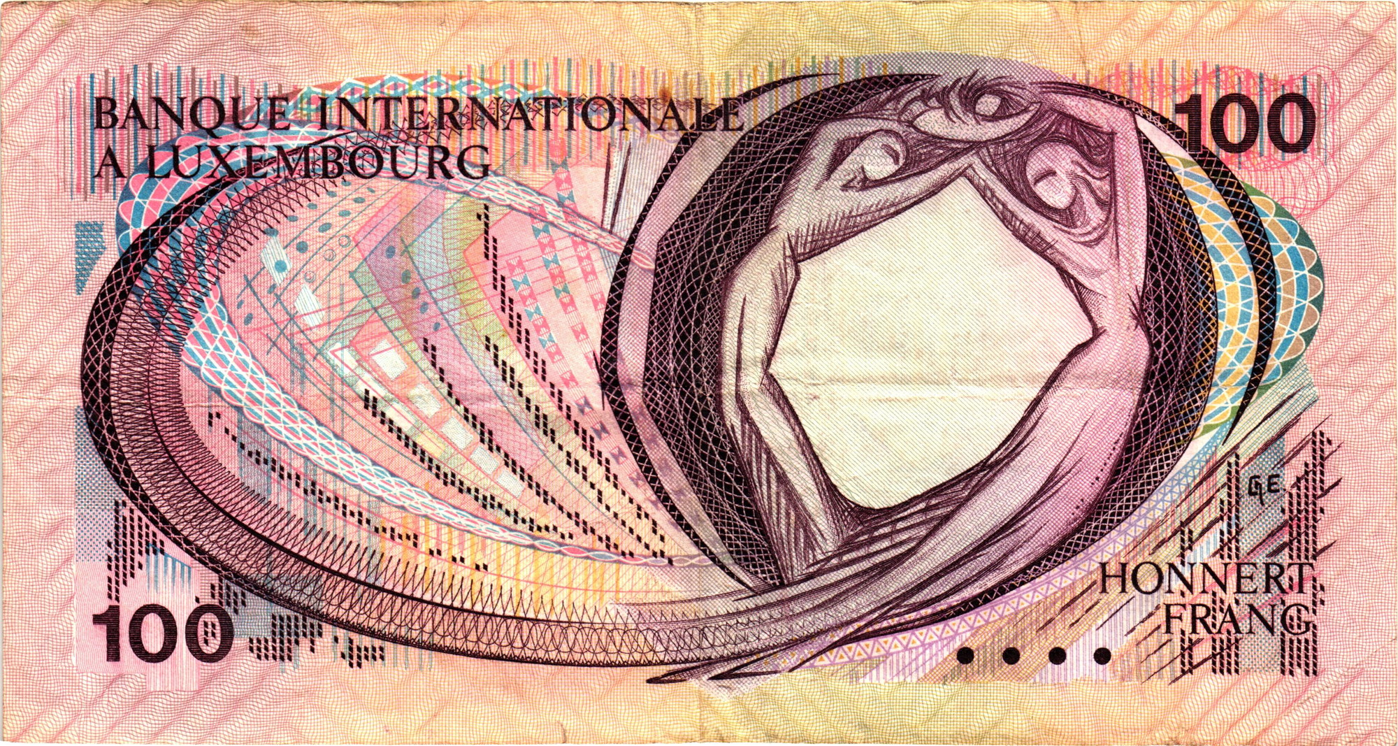 1812 - Luxembourg 100 Francs 1981