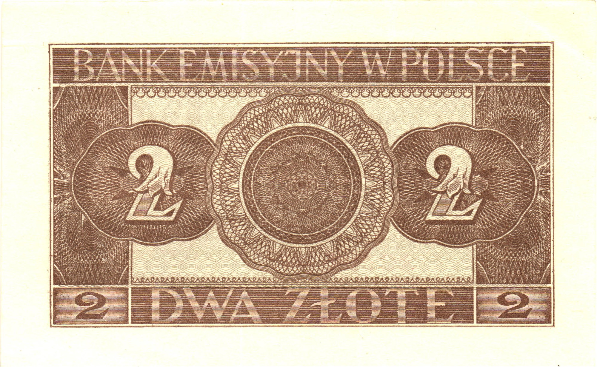 370 - Poland 2 Zlote 1941 German Occupation WW II