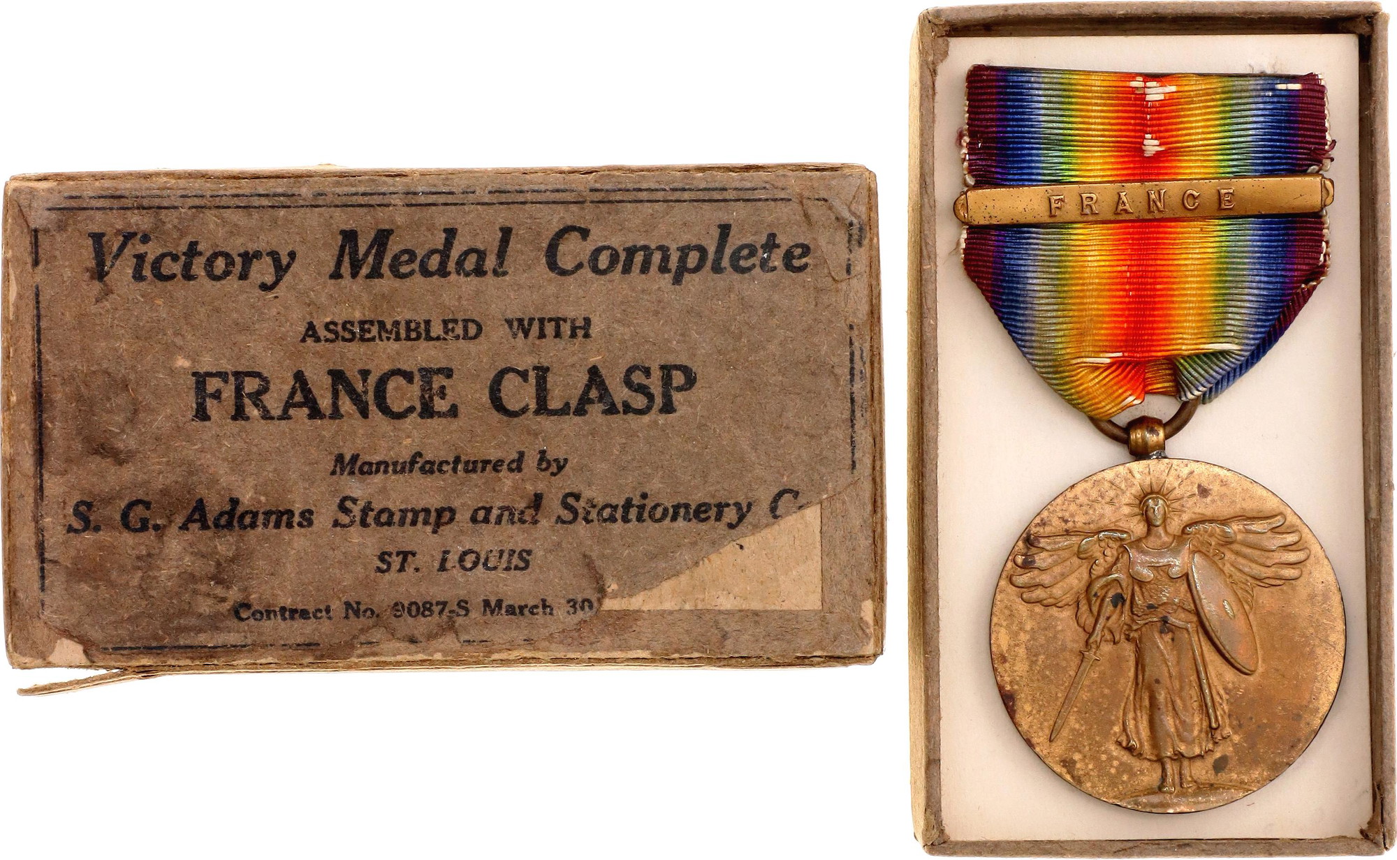 122 - United States WW I Victory Medal 1917
