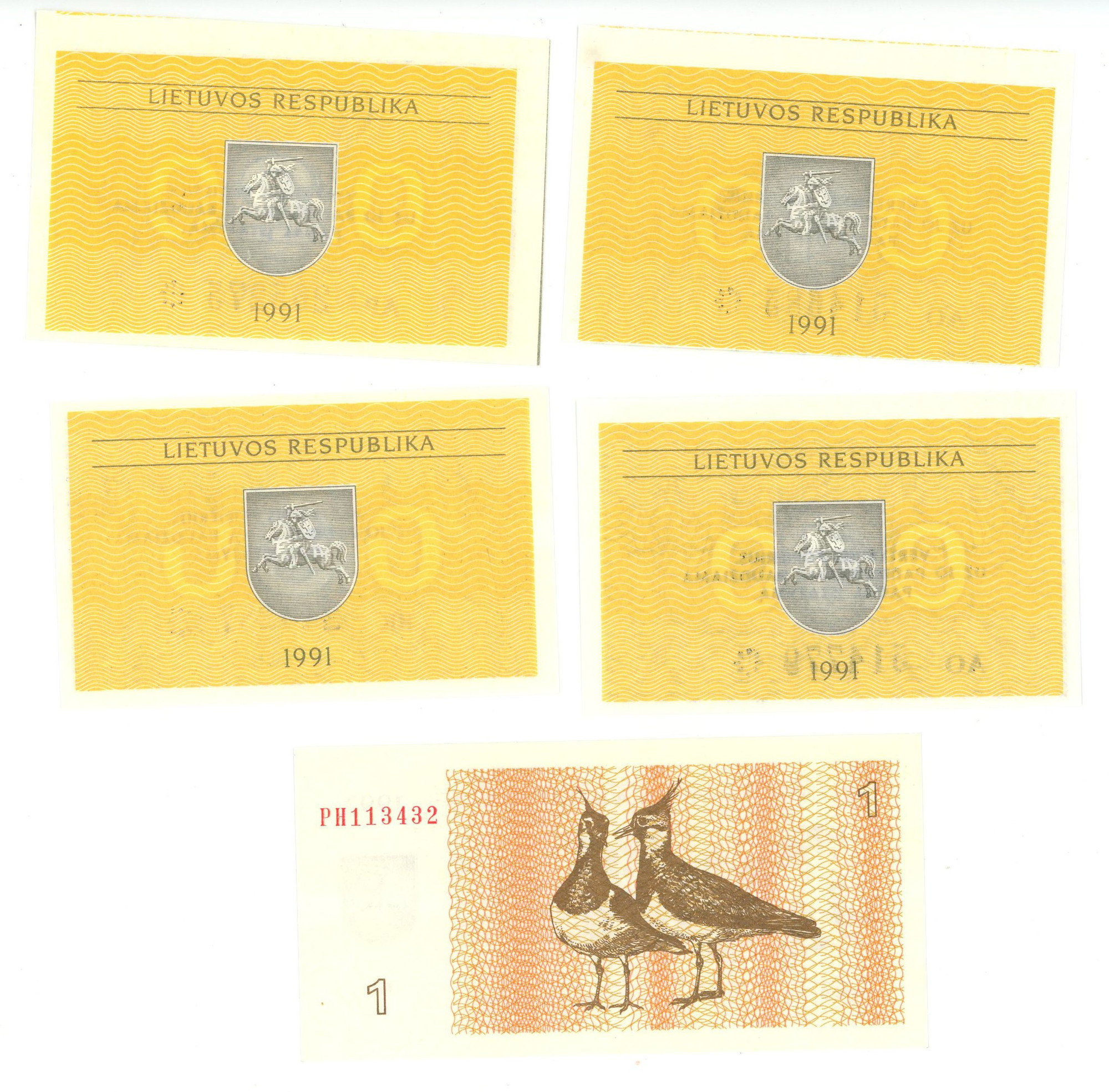 2745 - Lithuania Set of 1991 - 1992