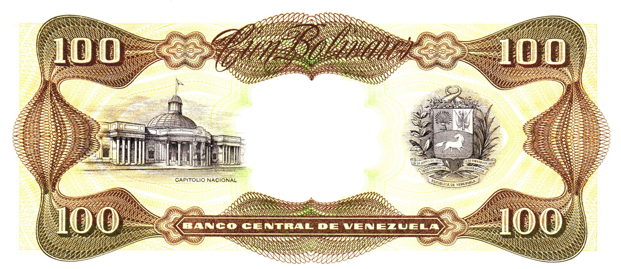 1475 - Venezuela 100 Bolivares 1998
