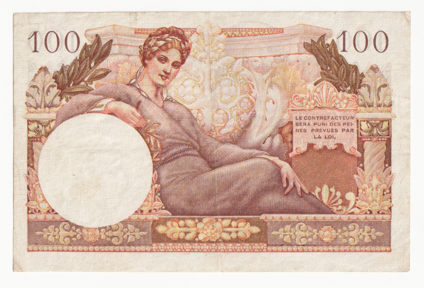 3987 - France 100 Francs 1947 (ND)
