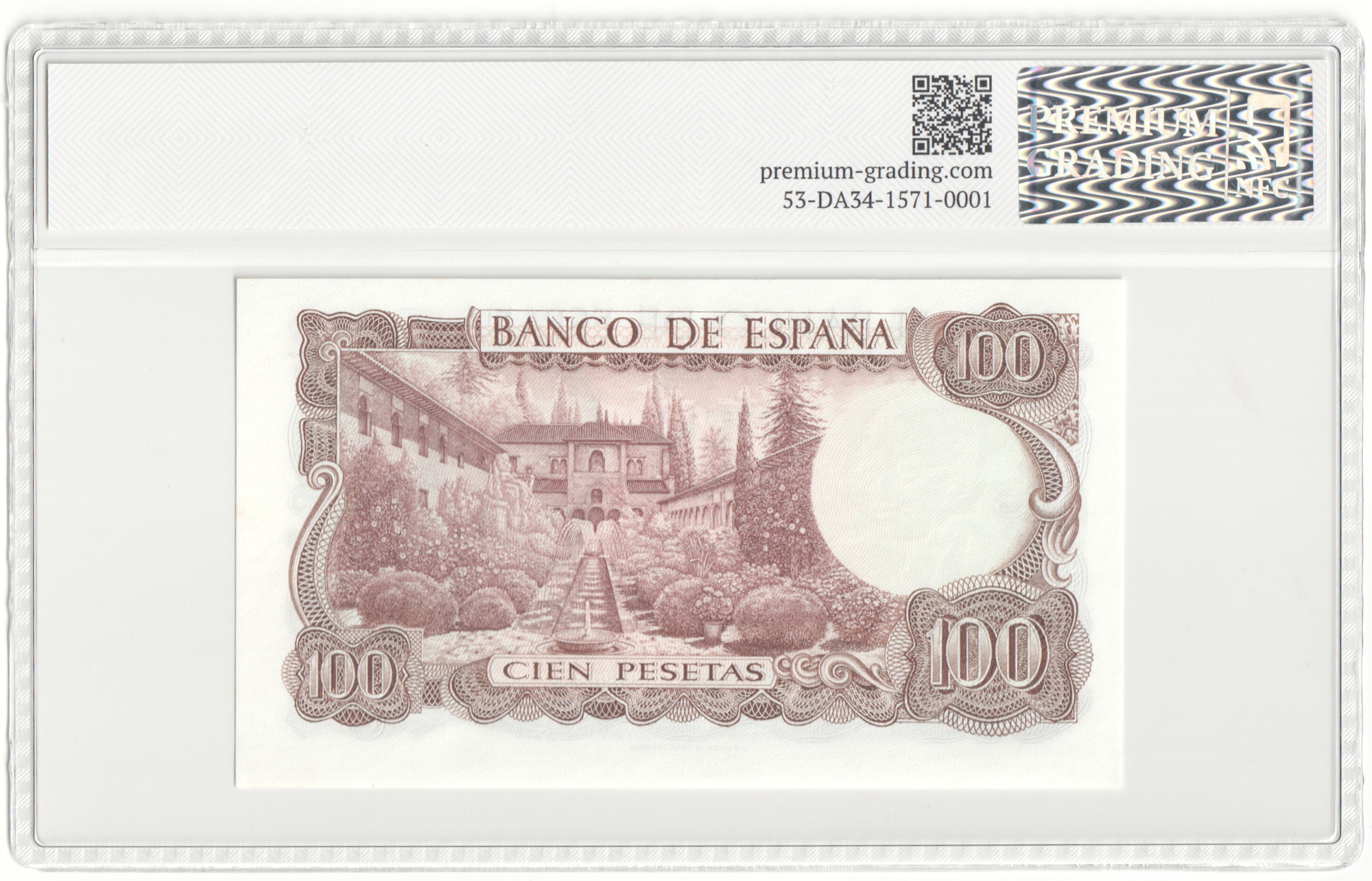1643 - Spain 100 Pesetas 1970 (1974) PG 64+
