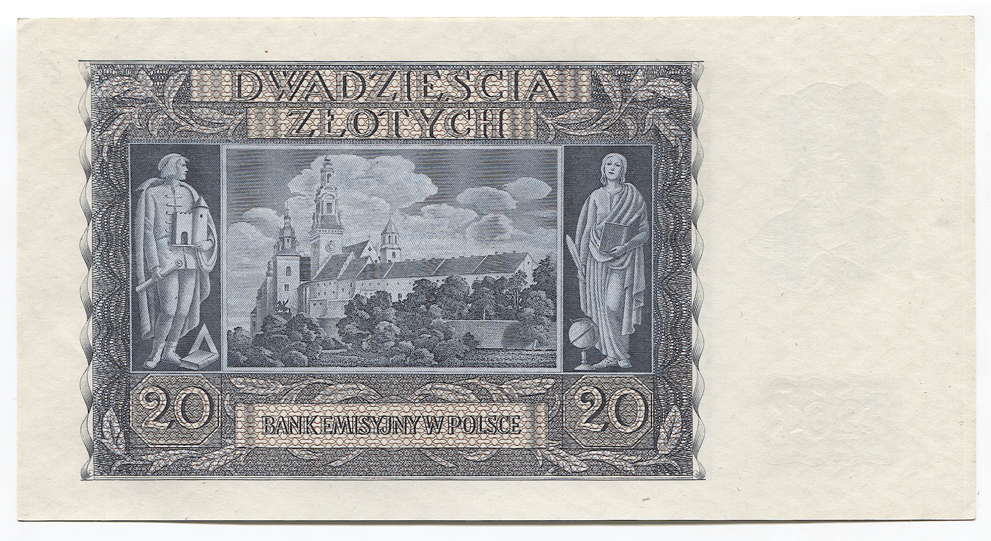 698 - Poland 20 Zlotych 1940 