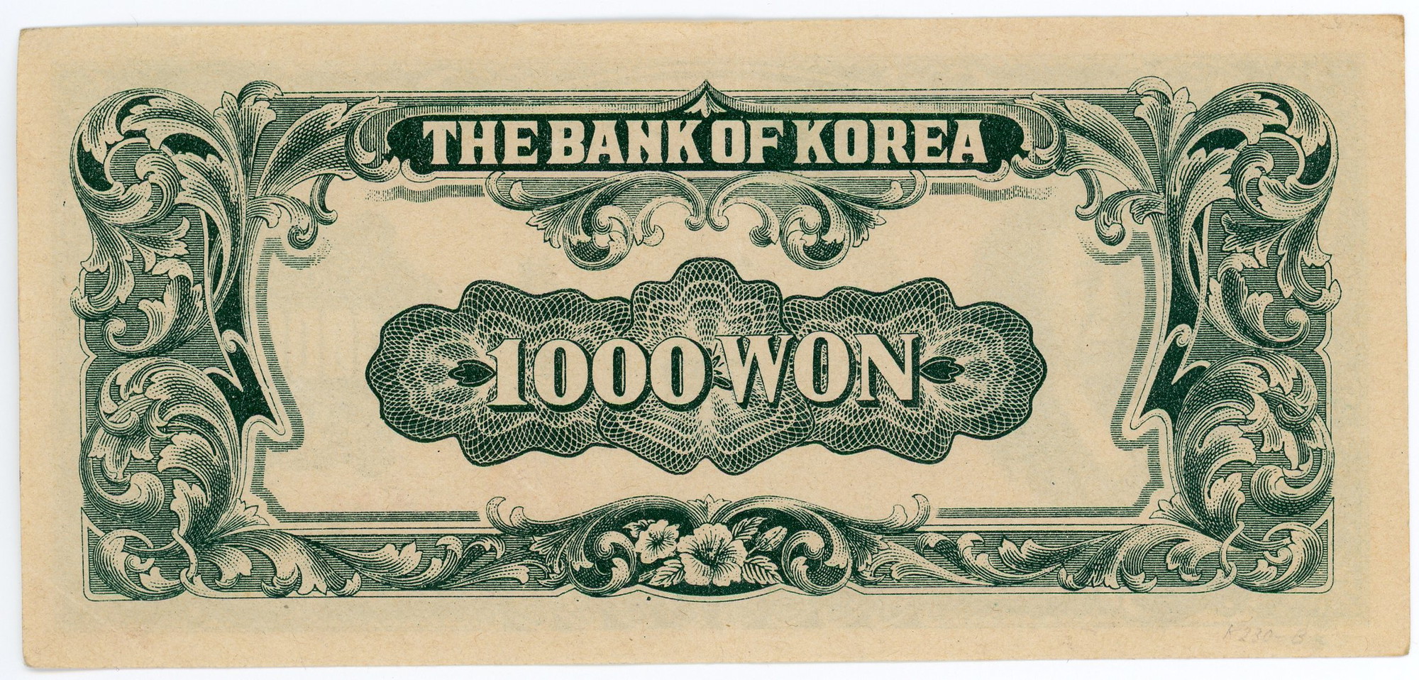 206 - South Korea 1000 Won 1950