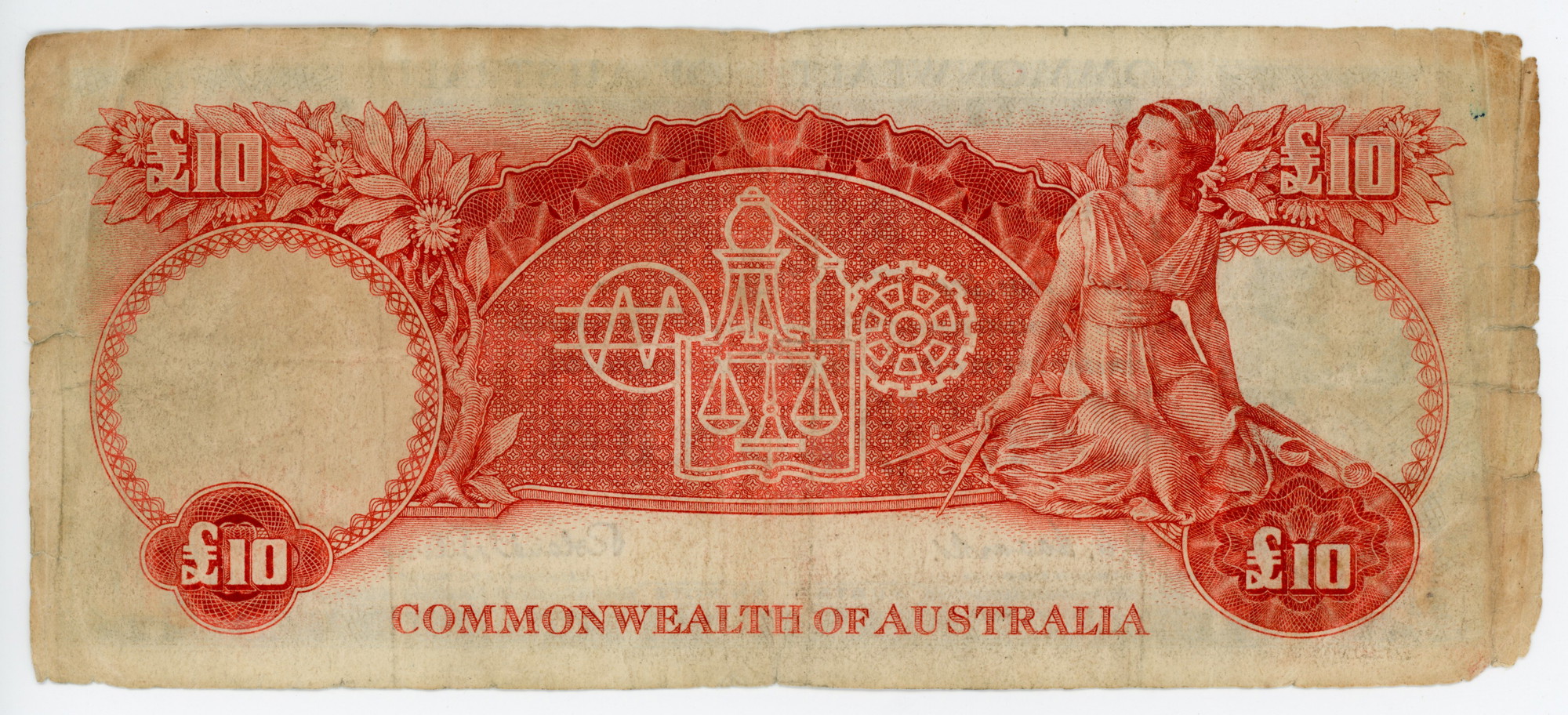 2446 - Australia 10 Pounds 1960 (ND)