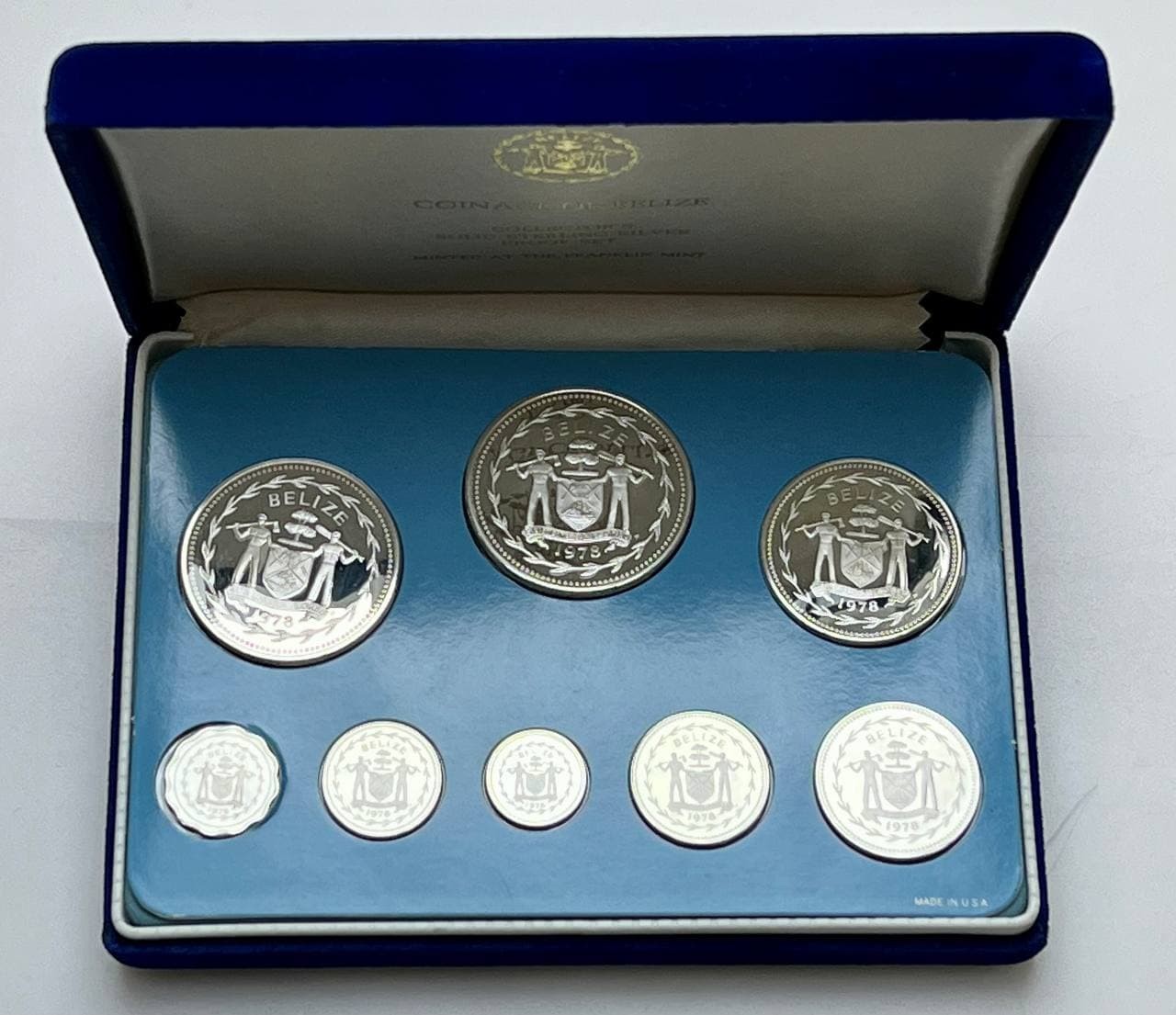 Belize Annual Proof Coin Set 1978 | Katz Auction