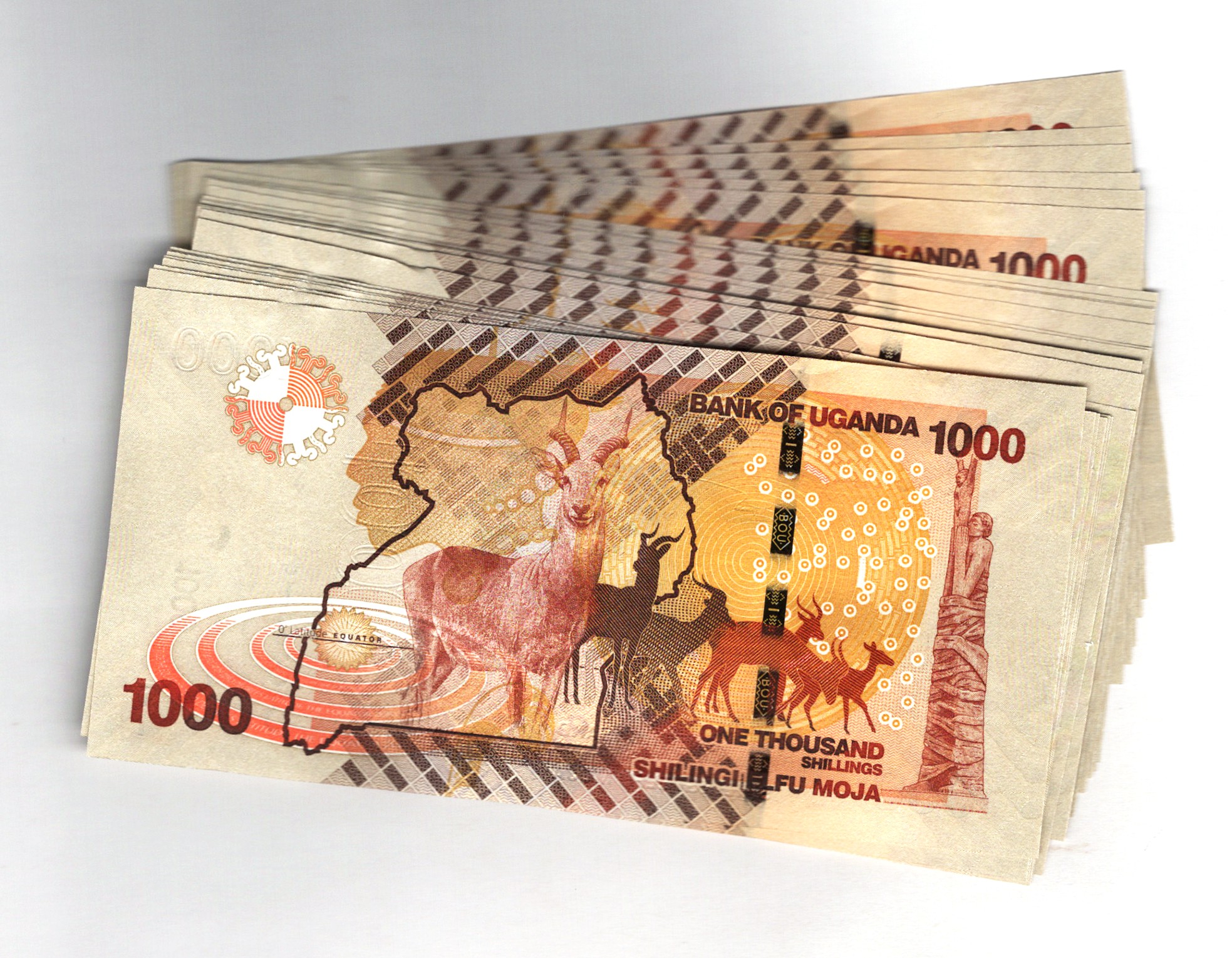 3002 - Uganda 30 x 1000 Shillings 2013