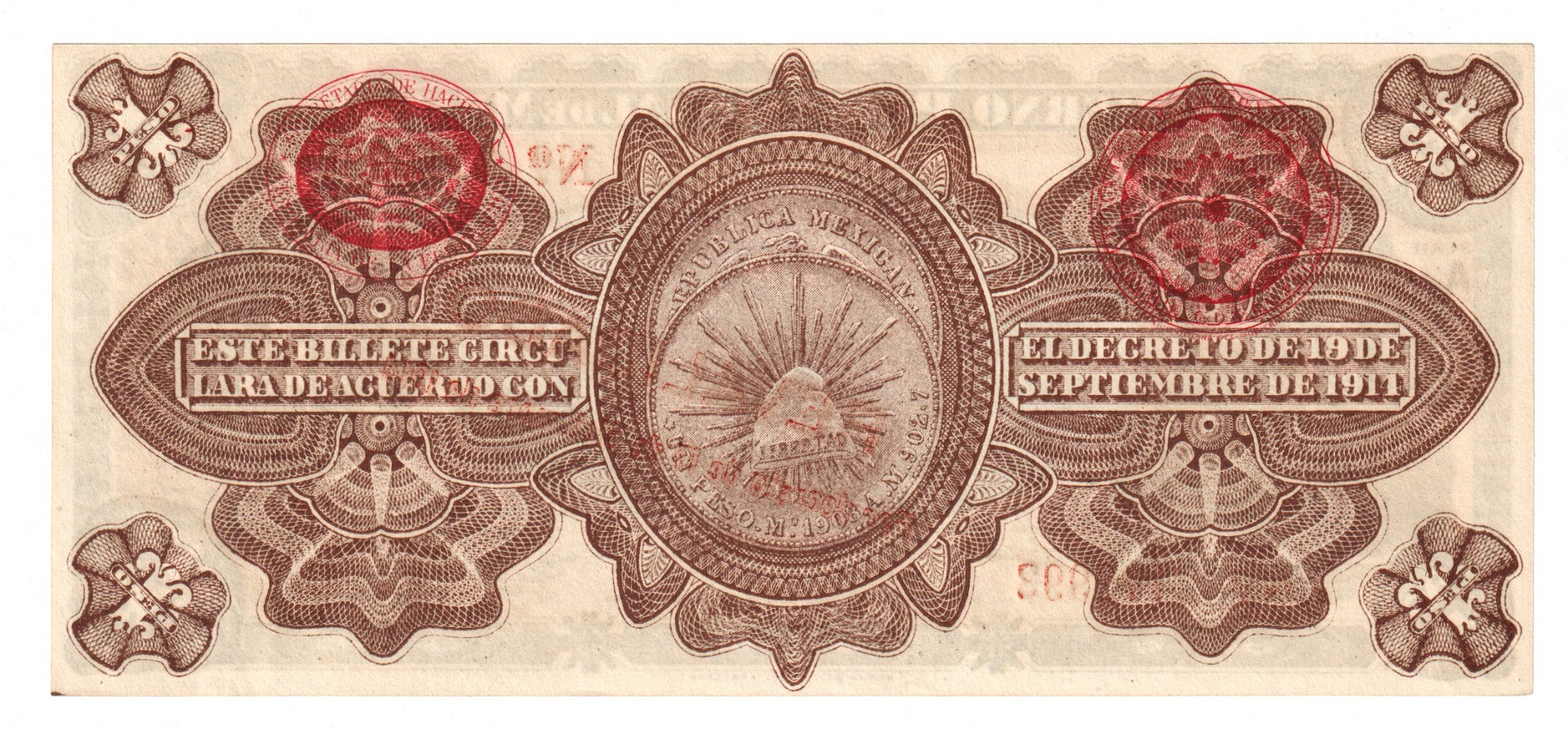 Mexico Gobierno Provisional 1 Peso 1914 | Katz Auction
