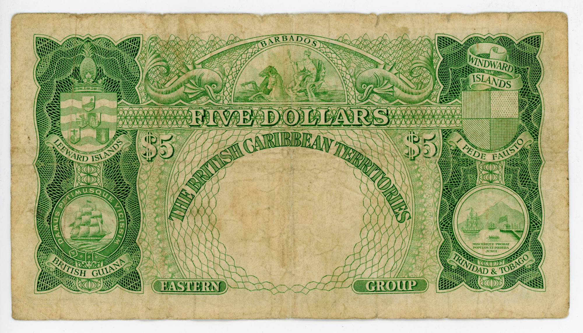 British Caribbean Territories 5 Dollars 1950 | Katz Auction