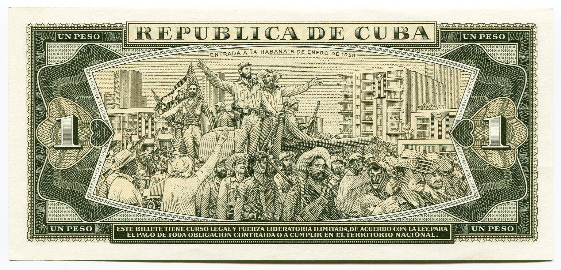 1758 - Cuba 1 Peso 1988