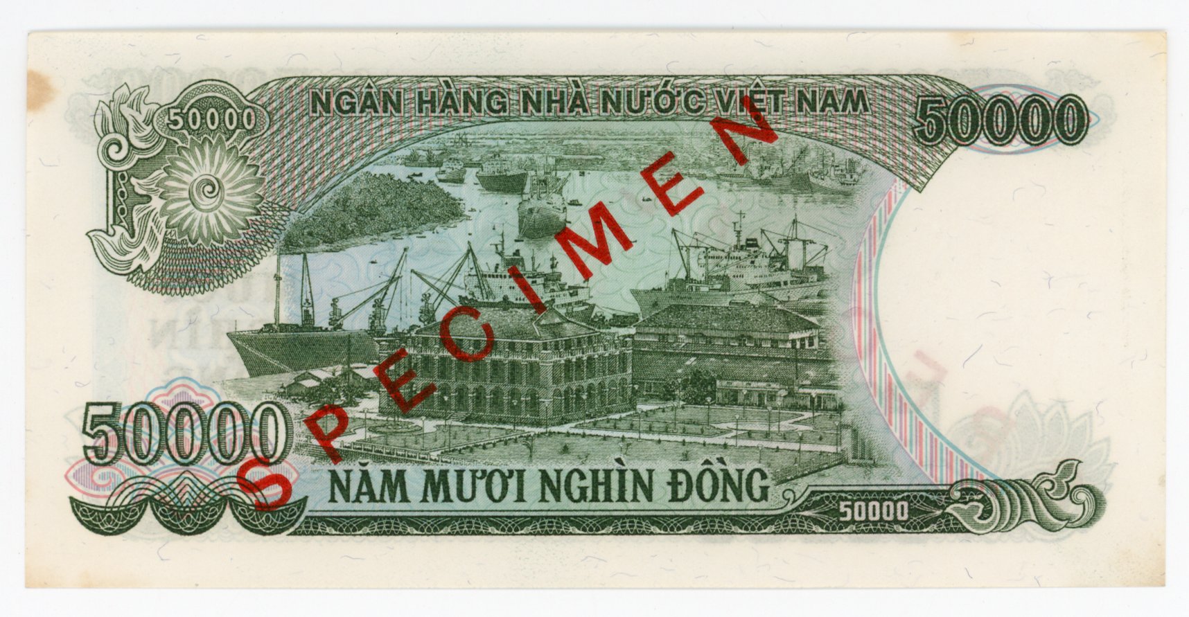 845 - Vietnam 50000 Dong 1990 (1993) Specimen