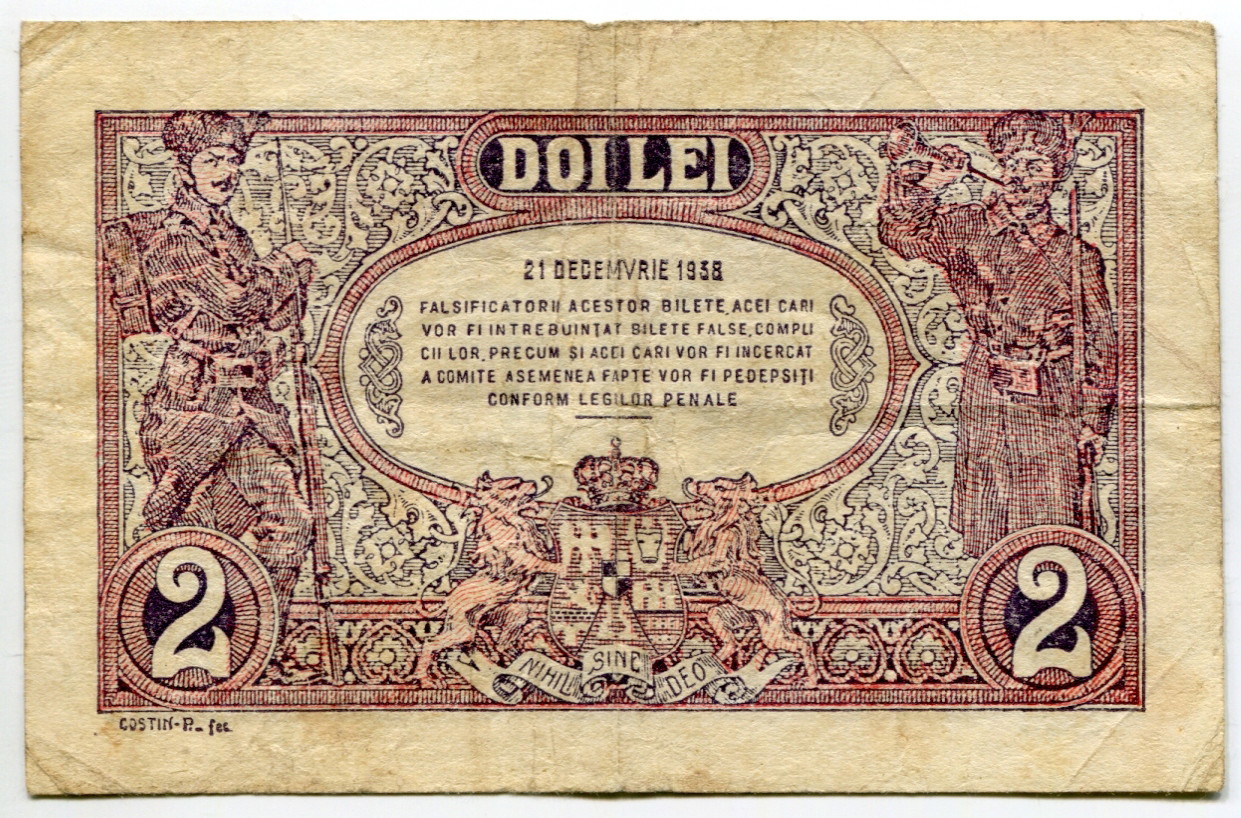 2682 - Romania 2 Lei 1938