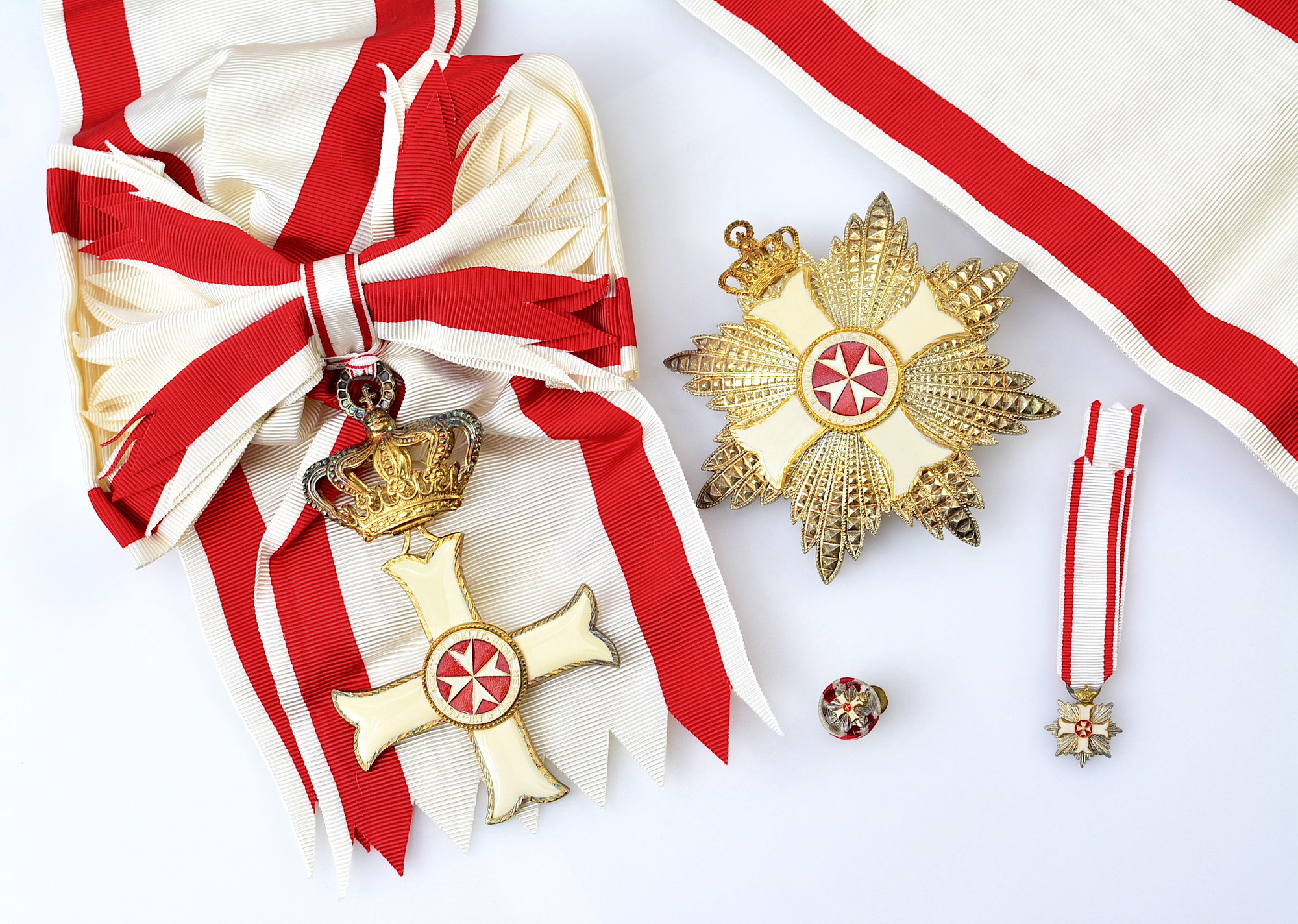 Malta Order of Merit of the Sovereign Military Order of Malta Grand Cross  Set 1920