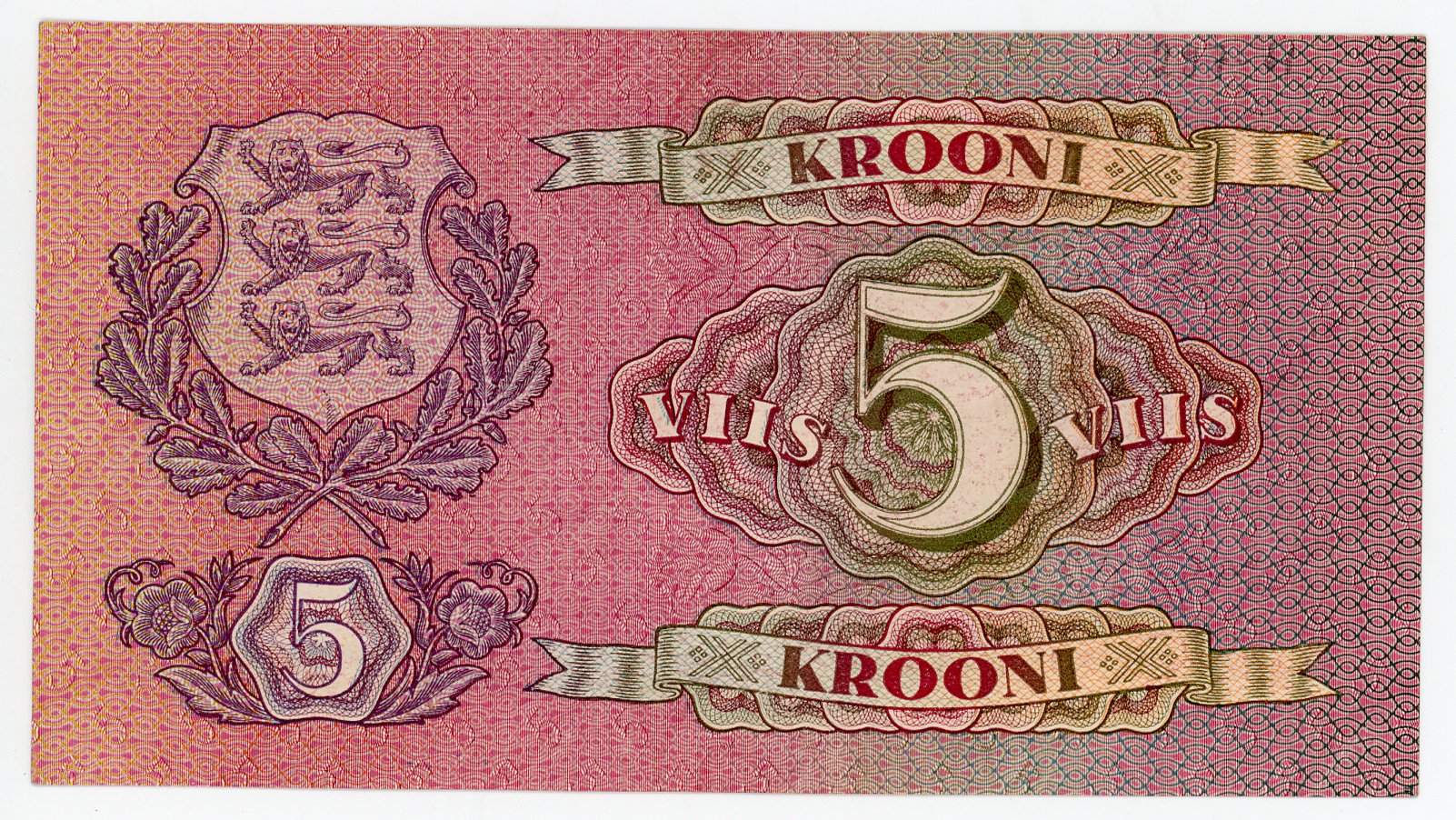 35 - Estonia 5 Krooni 1929