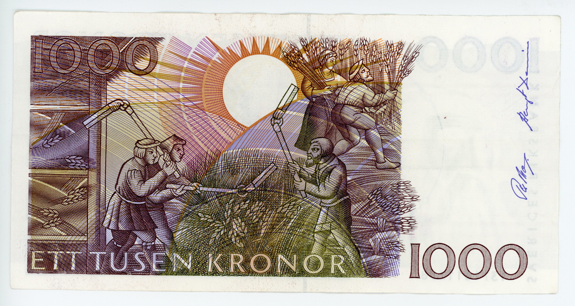948 - Sweden 1000 Kronor 1991