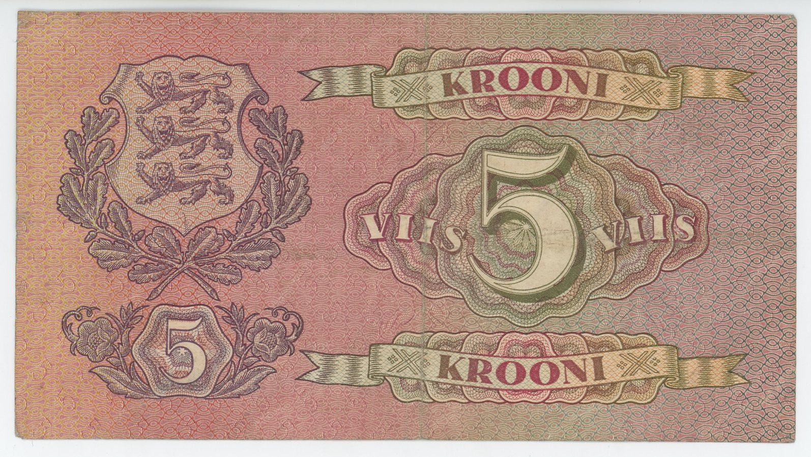 24 - Estonia 5 Krooni 1929